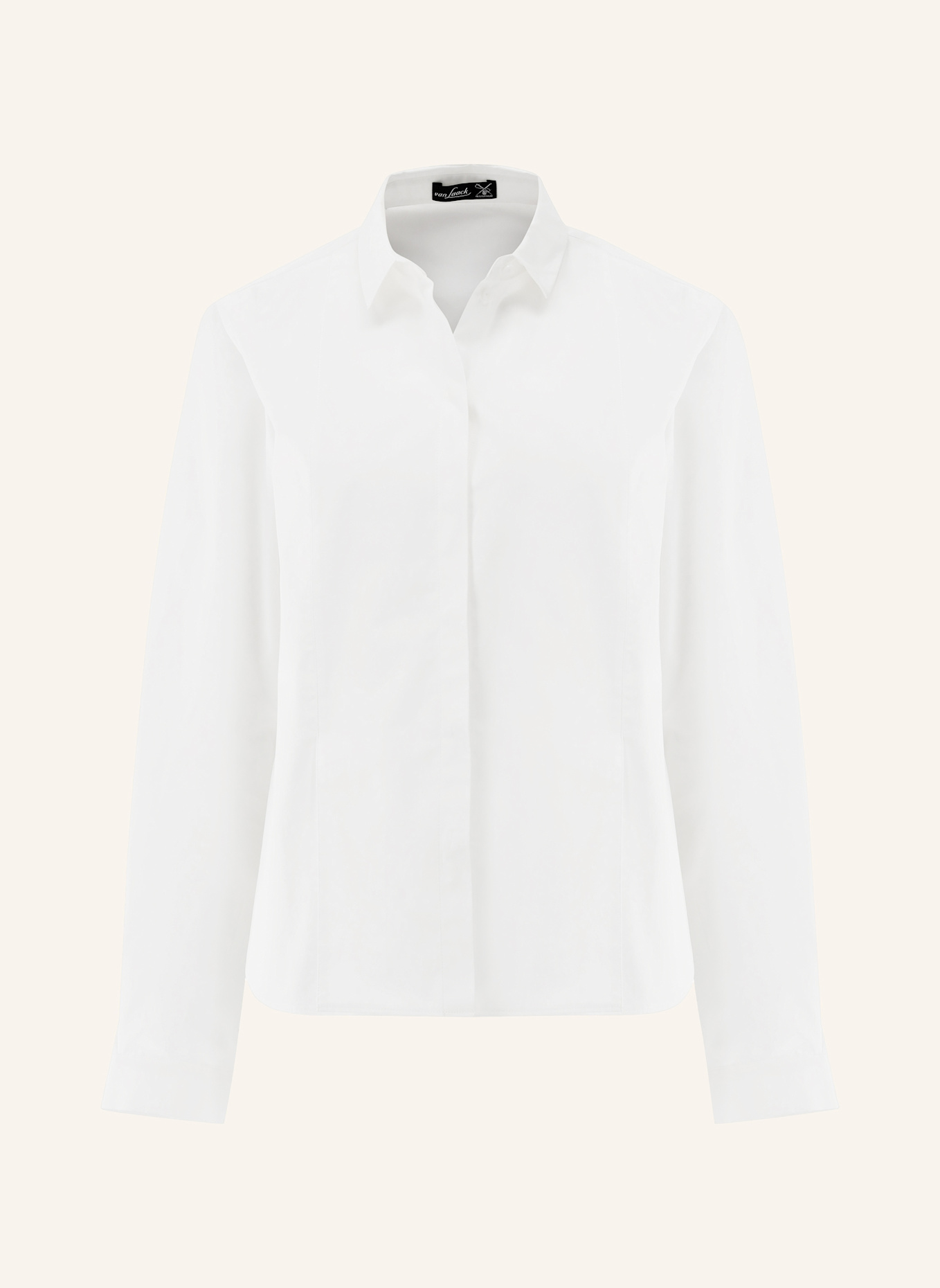 van Laack Bluse Modern Fit: WEISS