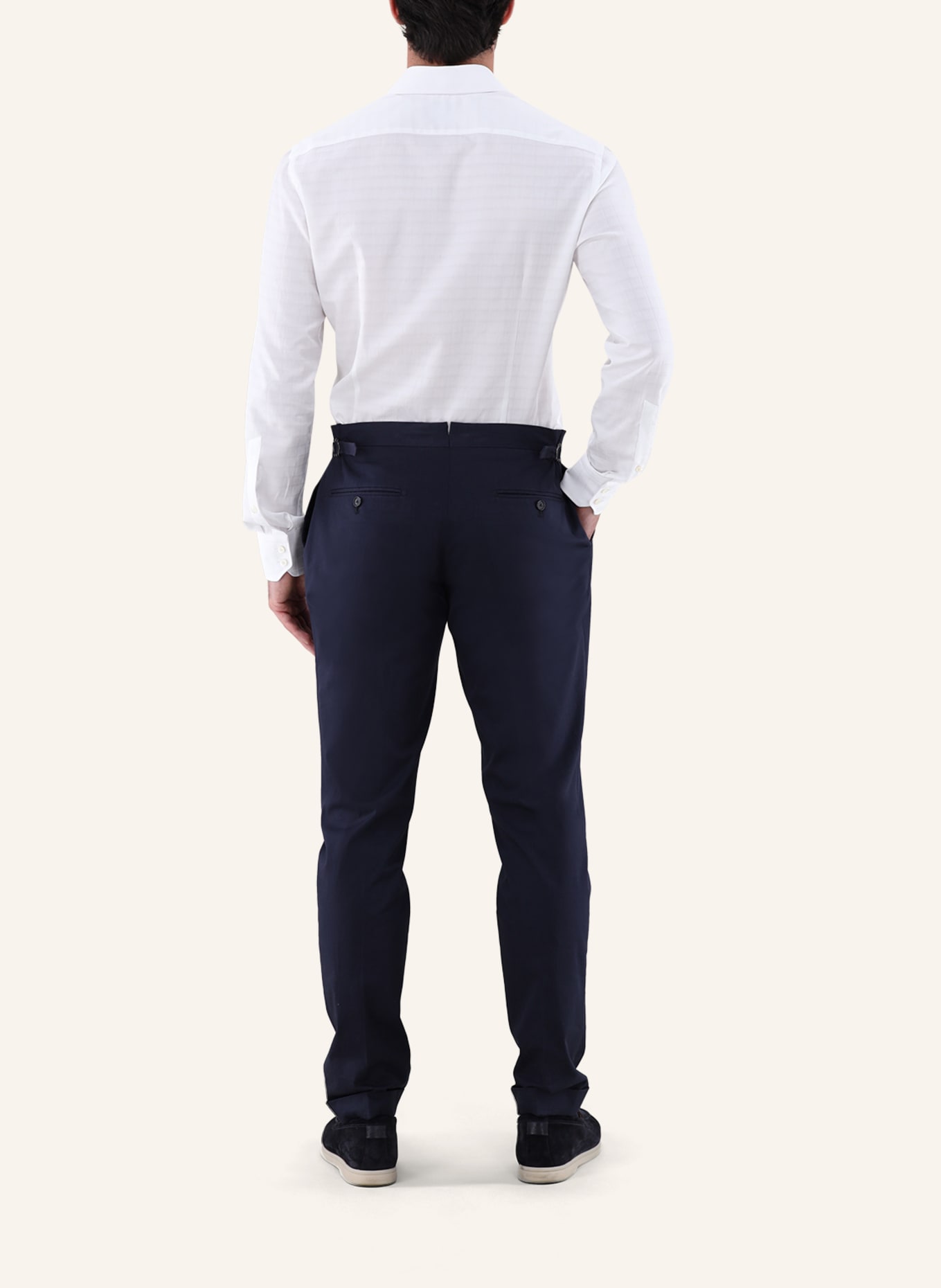 van Laack Hemd Slim Fit: WEISS
