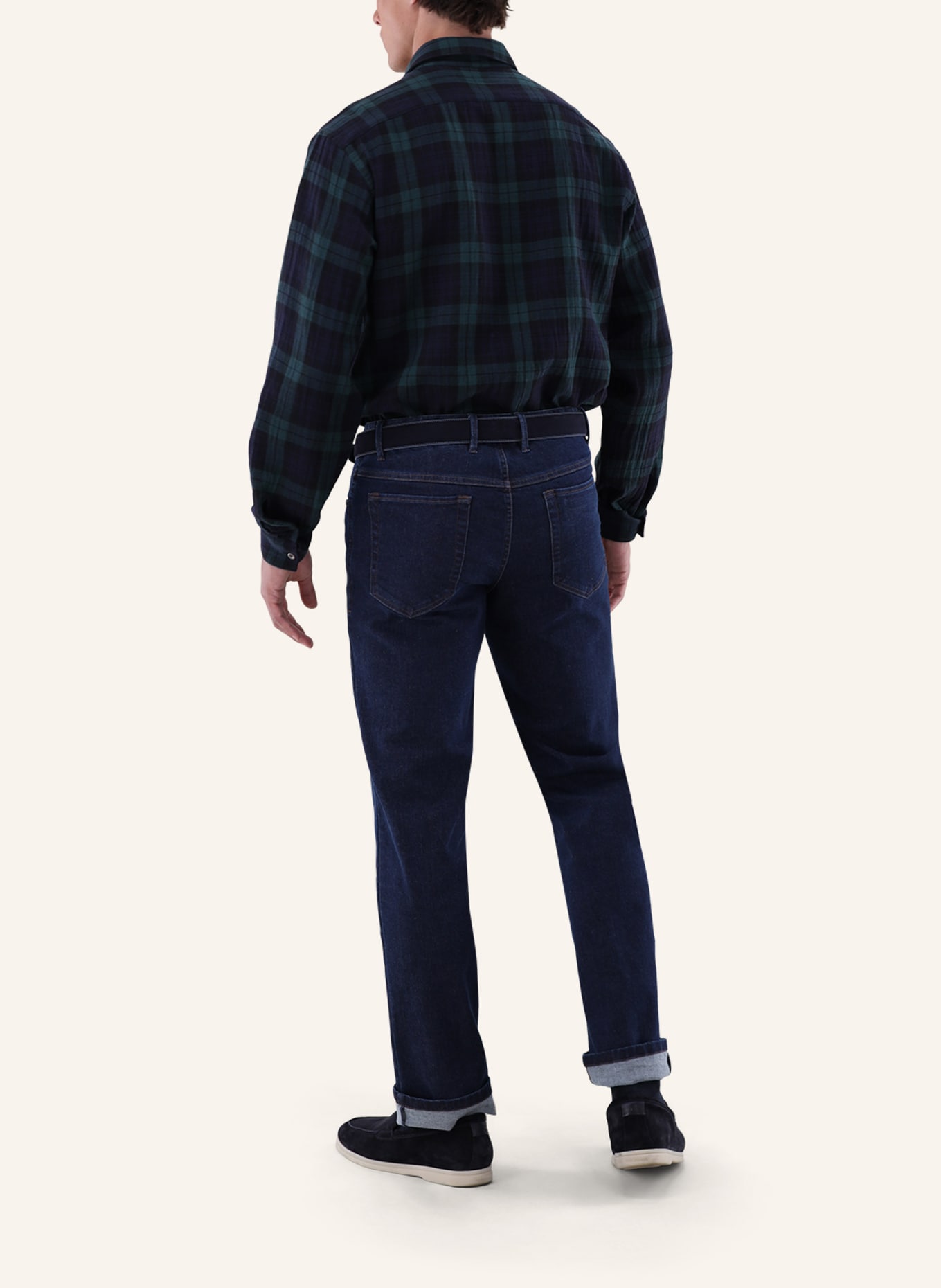 van Laack Hemd Tailor Fit: DUNKELBLAU