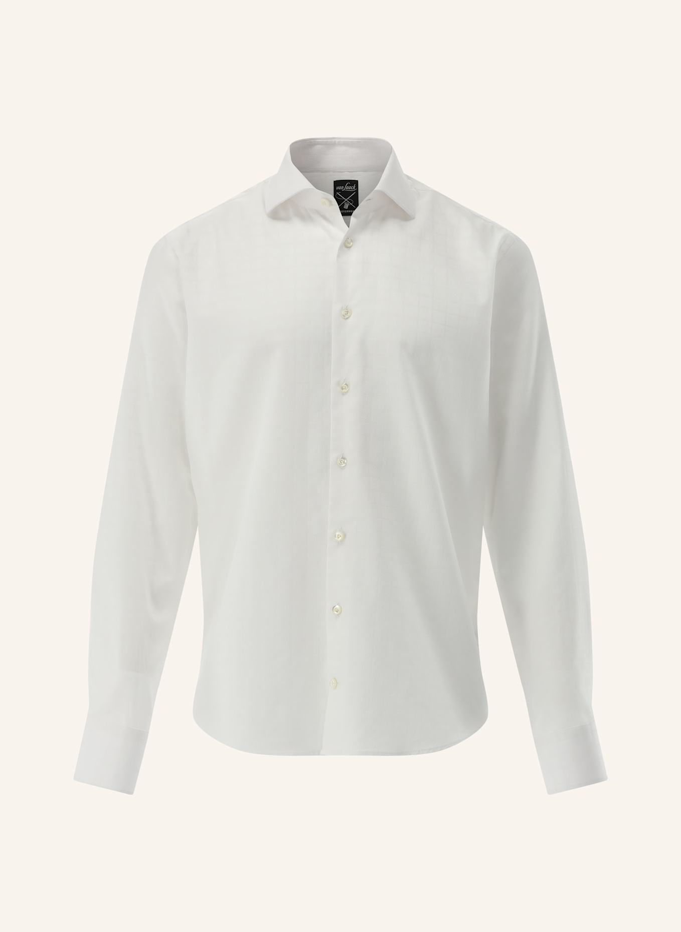 van Laack Hemd Slim Fit: WEISS