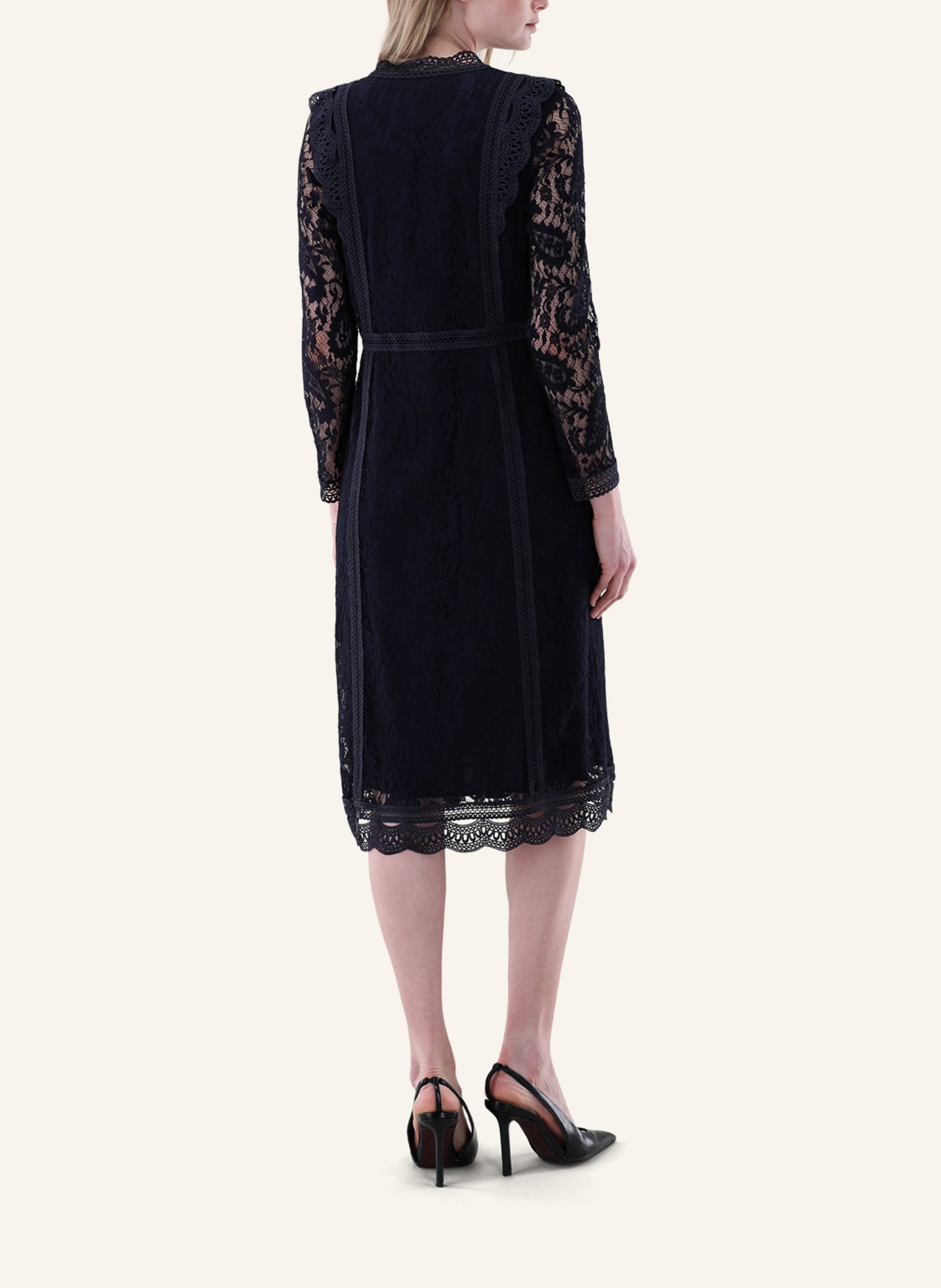 van Laack Kleid Modern Fit: DUNKELBLAU