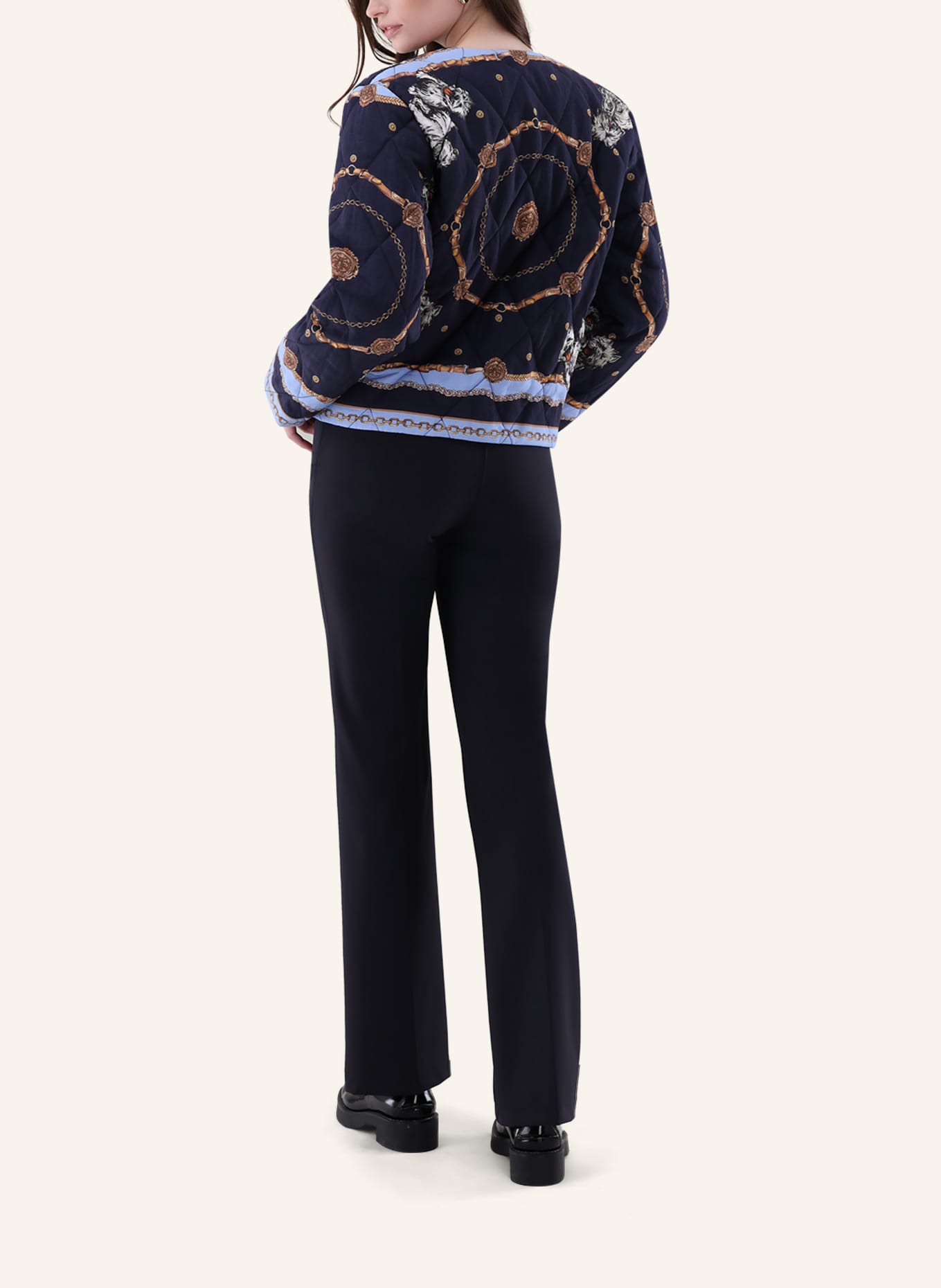 van Laack Mantel Modern Fit: BLAU