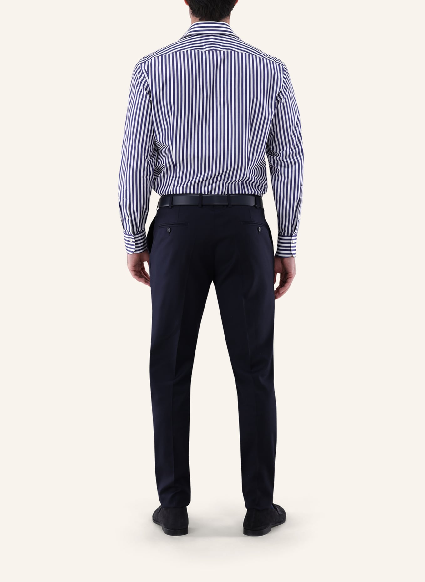 van Laack Hemd Tailor Fit: DUNKELBLAU