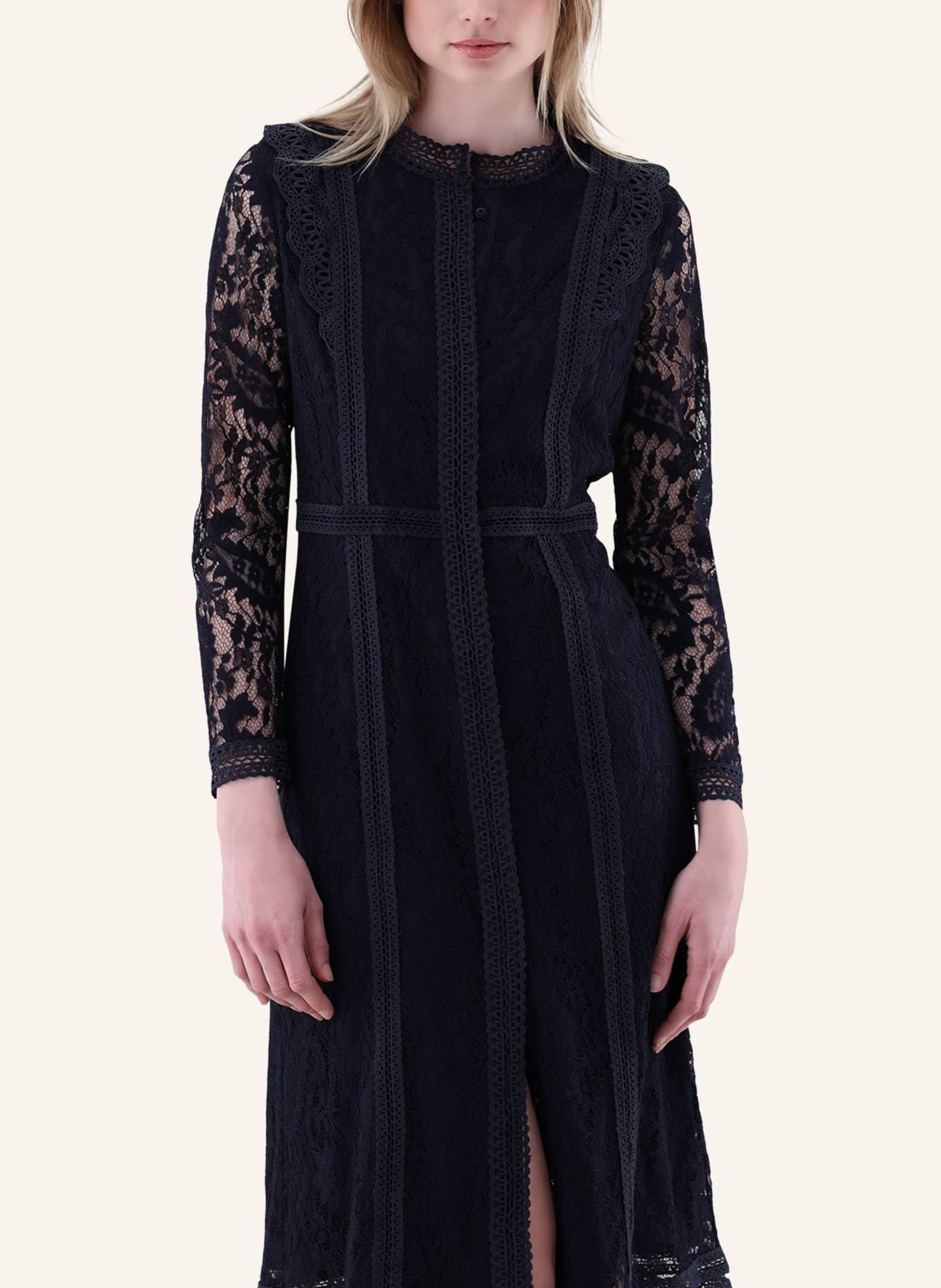 van Laack Kleid Modern Fit: DUNKELBLAU