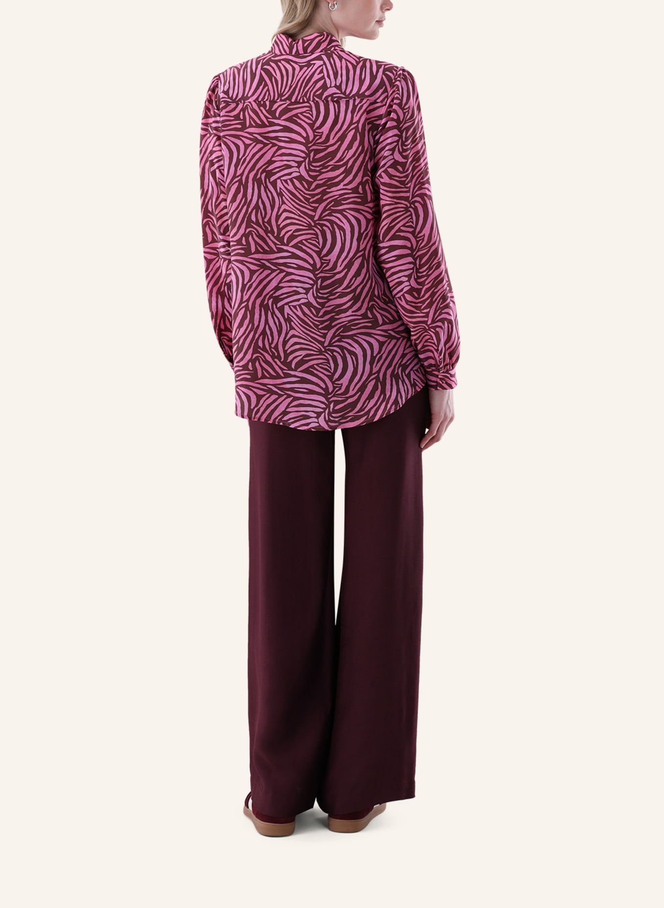 van Laack Bluse Modern Fit: ROT