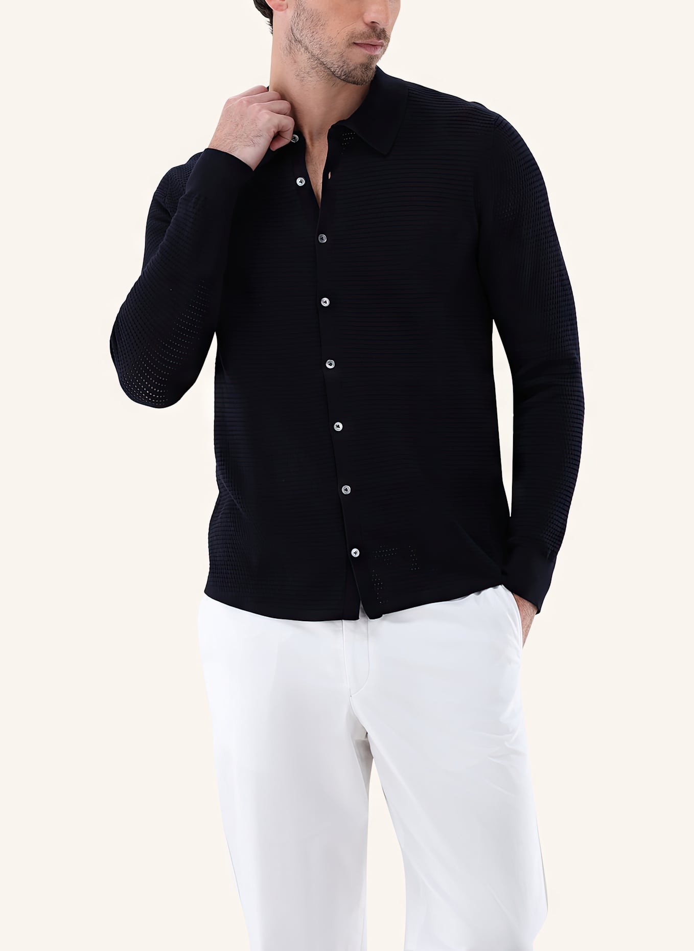 van Laack Hemd: BLAU