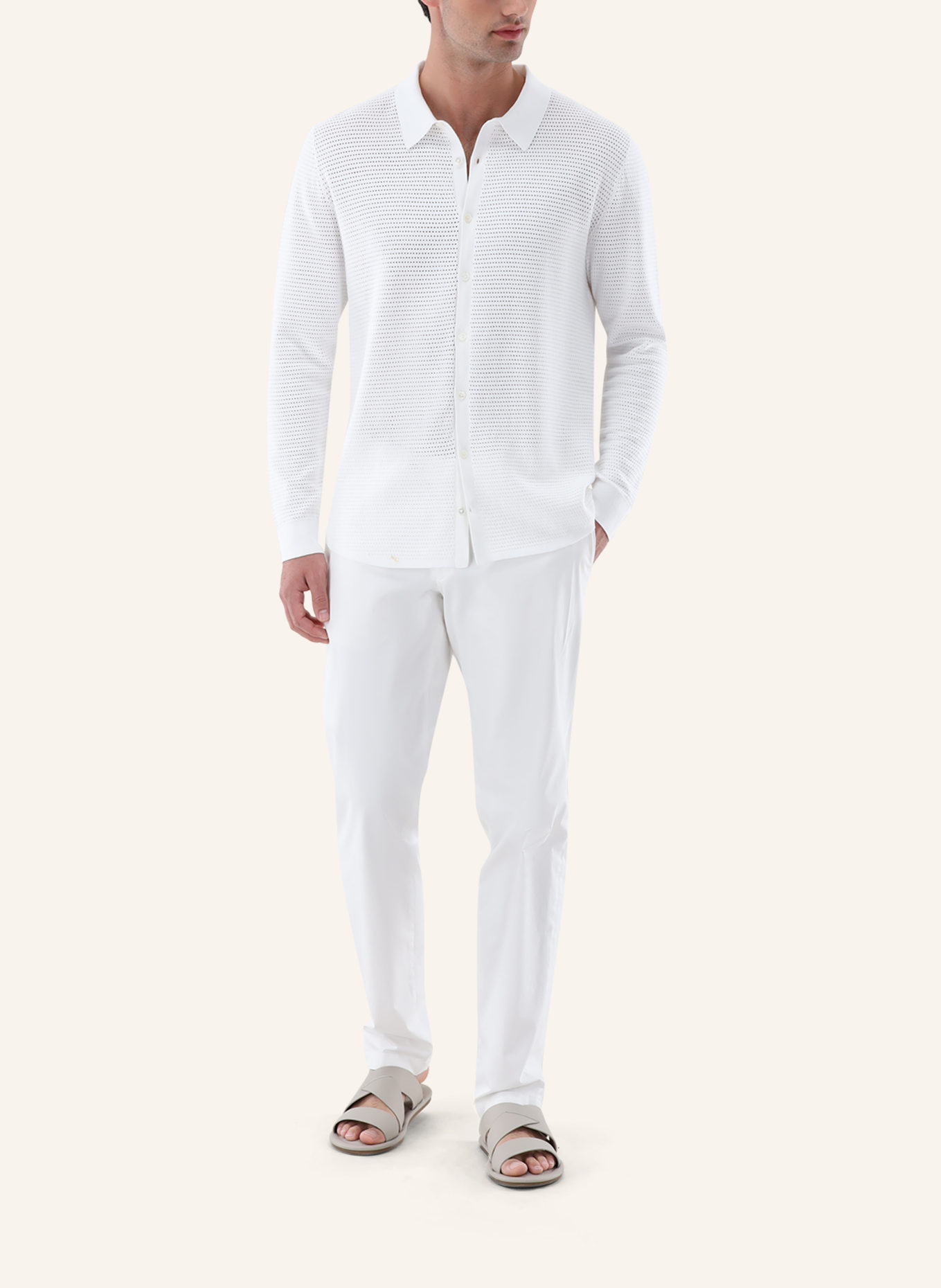 van Laack Hemd: BEIGE