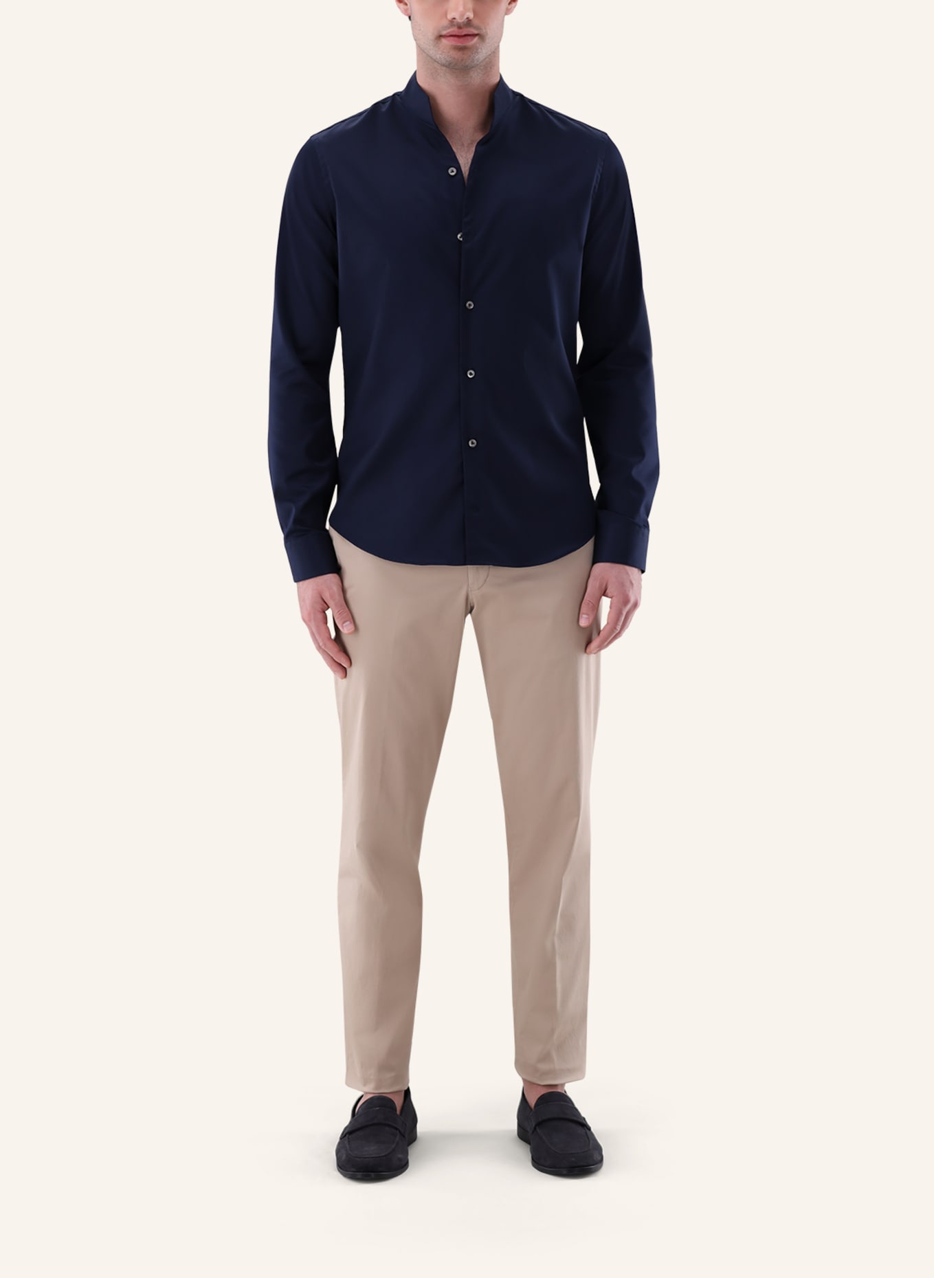 van Laack Hemd Slim Fit: BLAU