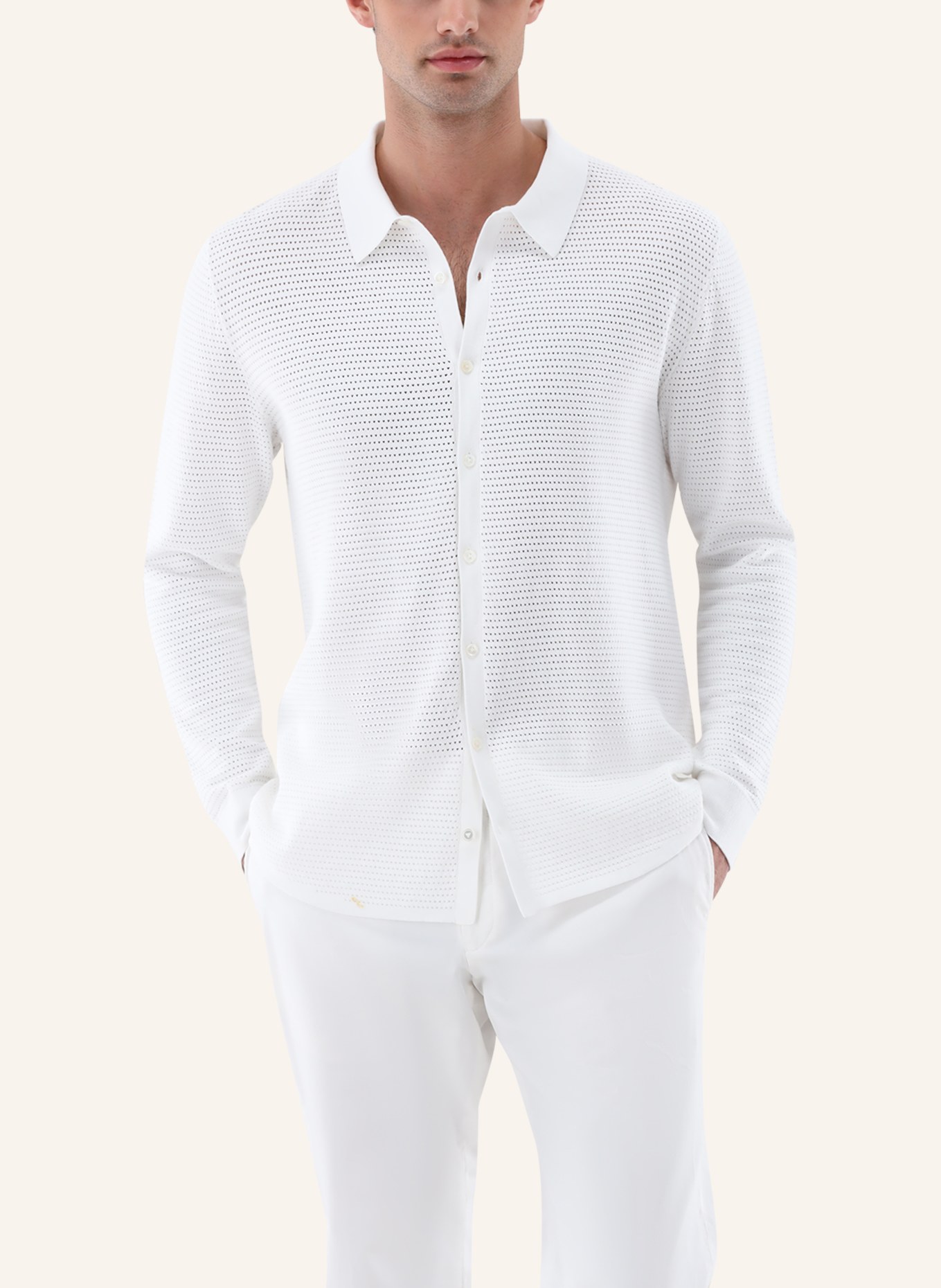 van Laack Hemd: BEIGE