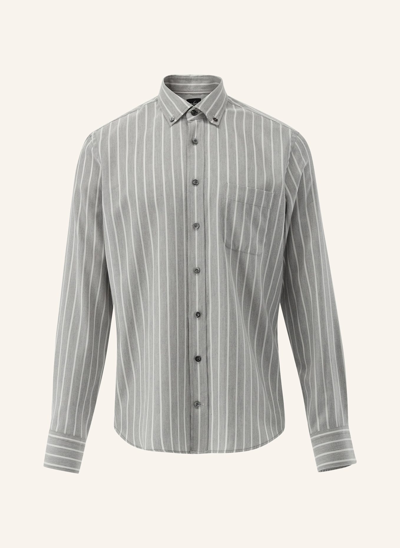 van Laack Hemd Tailor Fit: GRAU