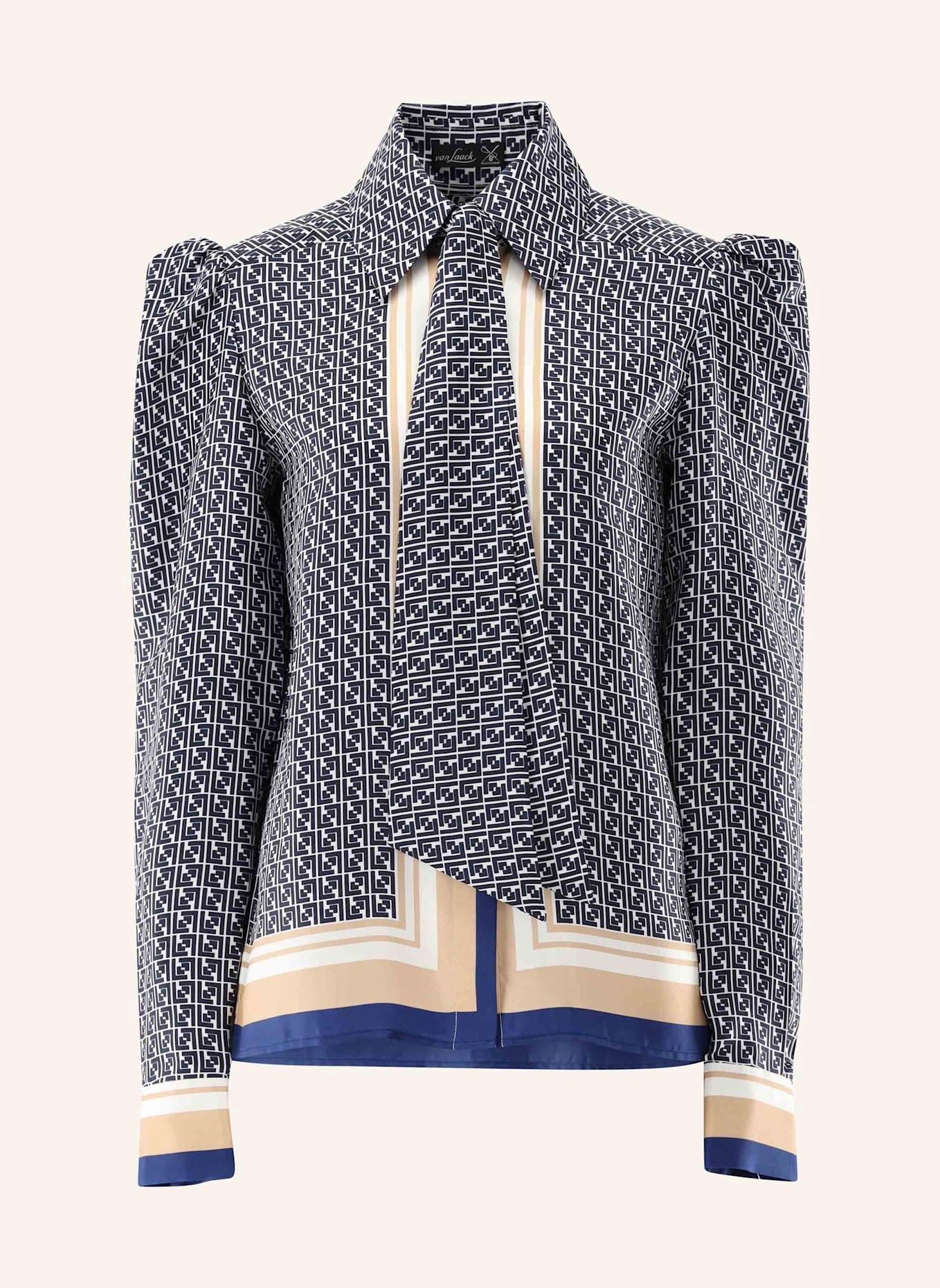 van Laack Bluse Modern Fit: BLAU