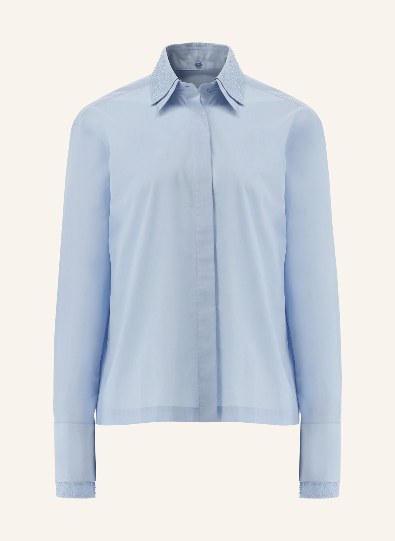 van Laack Bluse Modern Fit: BLAU