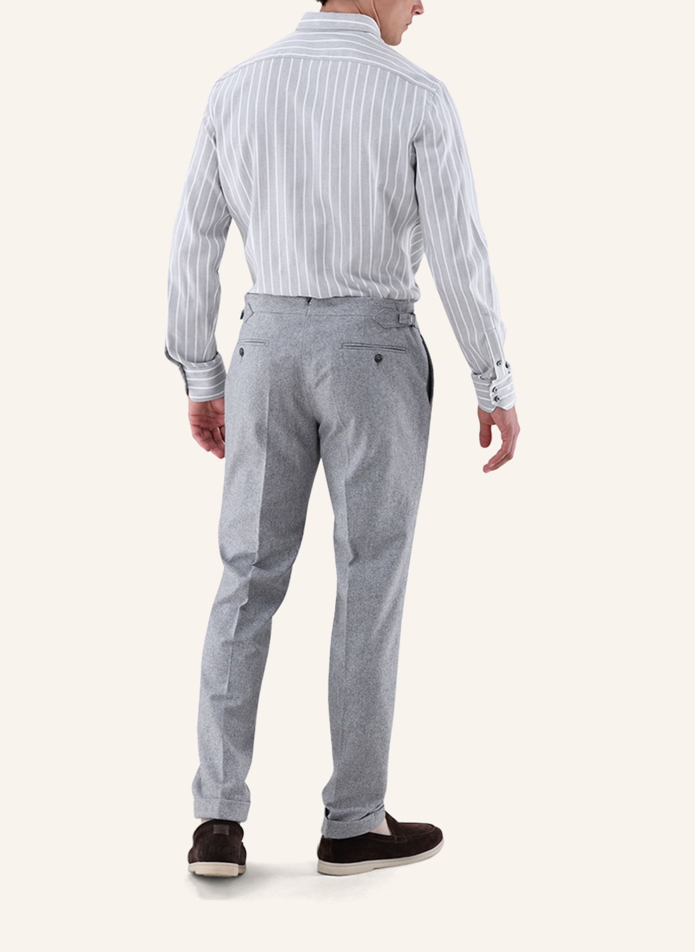 van Laack Hemd Tailor Fit: GRAU