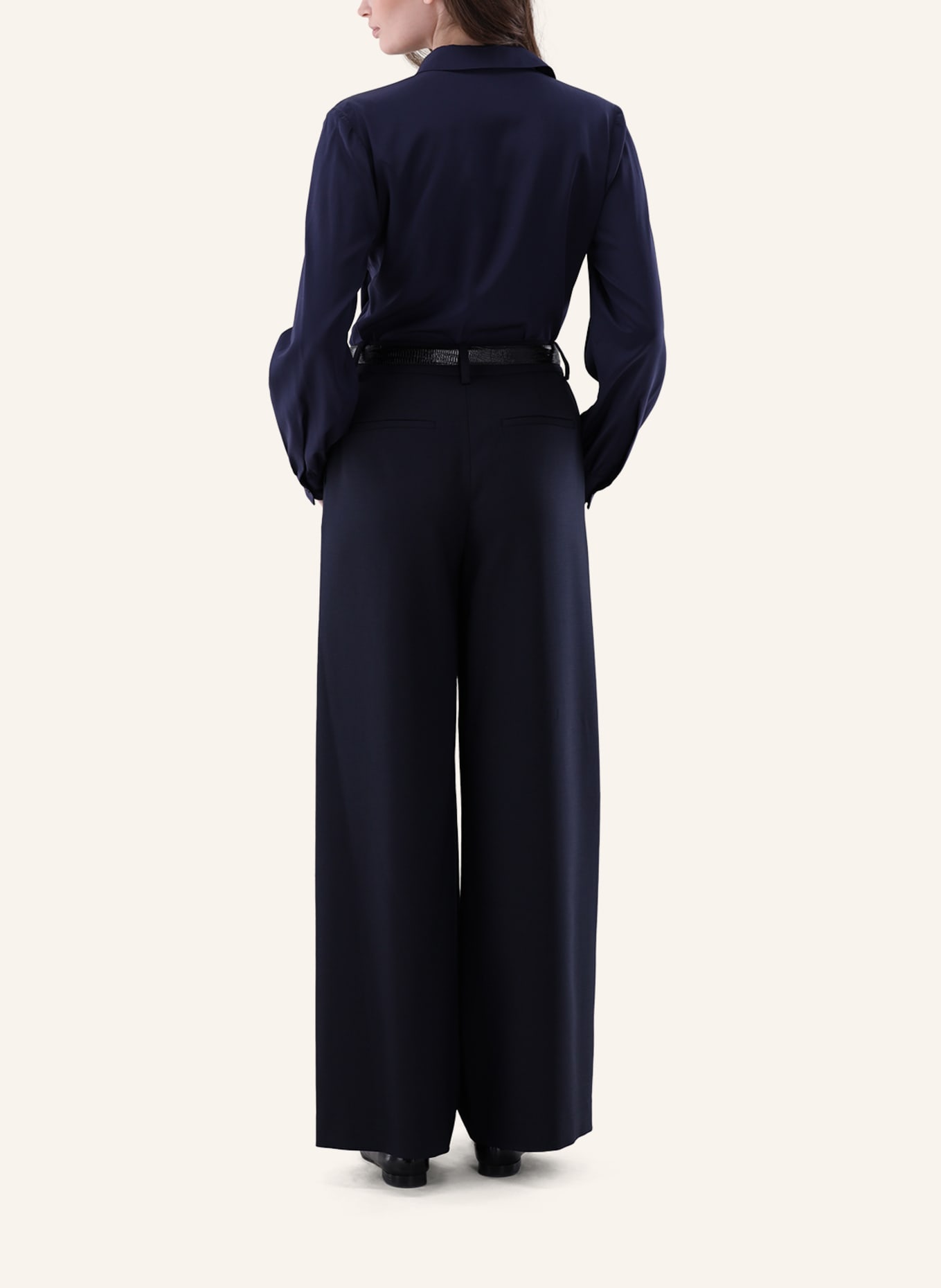 van Laack Bluse Modern Fit: DUNKELBLAU