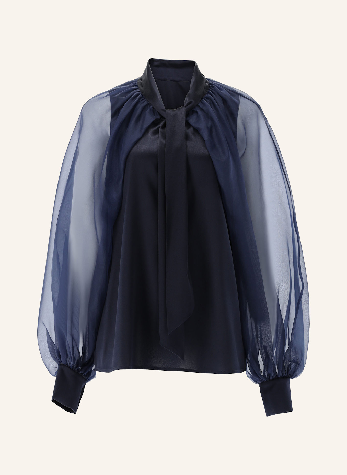 van Laack Bluse Modern Fit: DUNKELBLAU