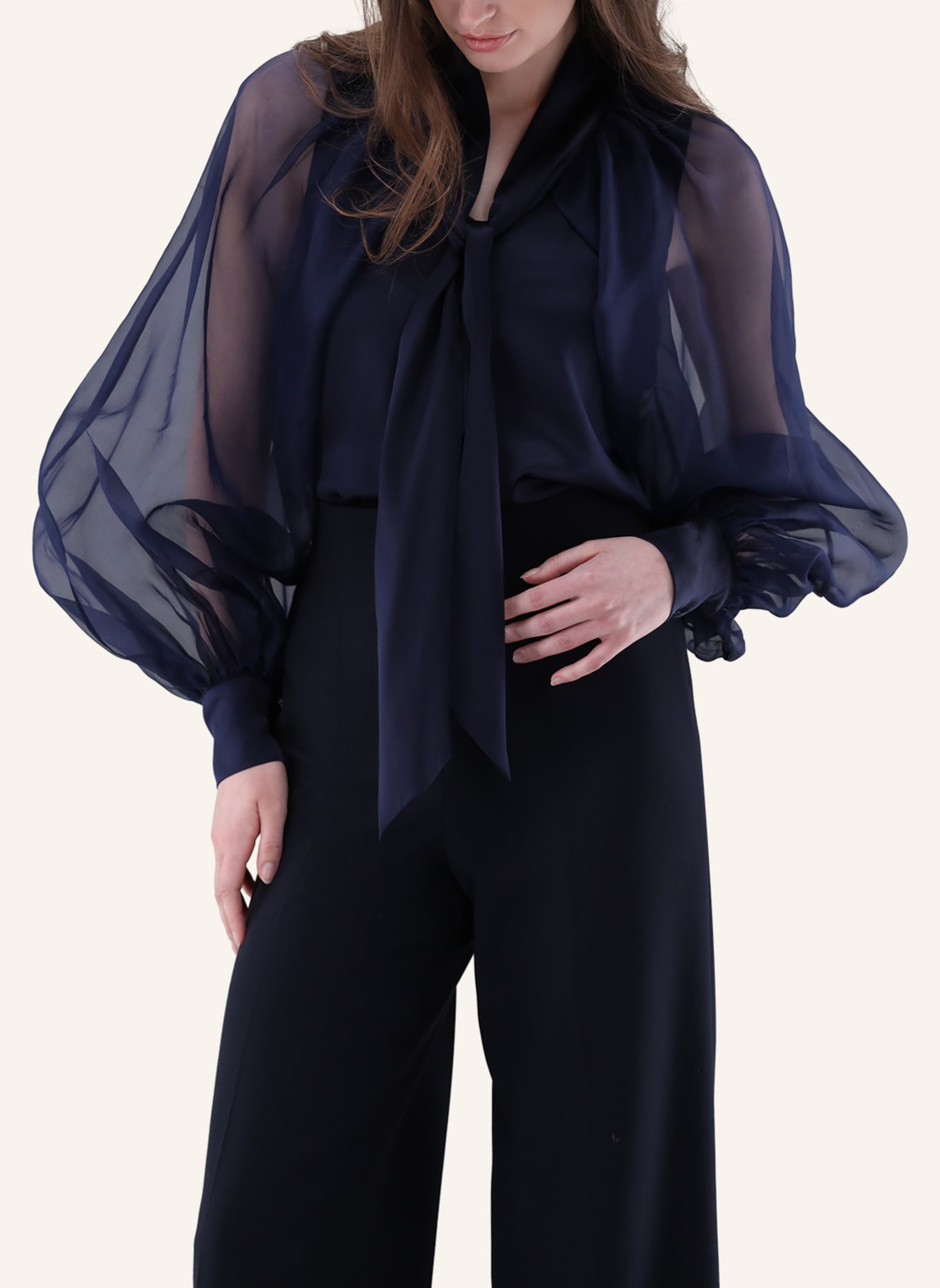 van Laack Bluse Modern Fit: DUNKELBLAU