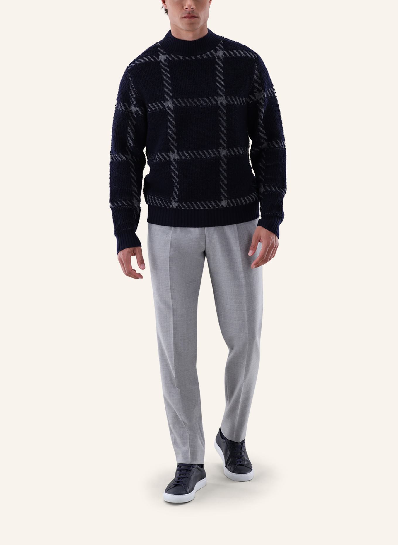 van Laack Pullover: DUNKELBLAU