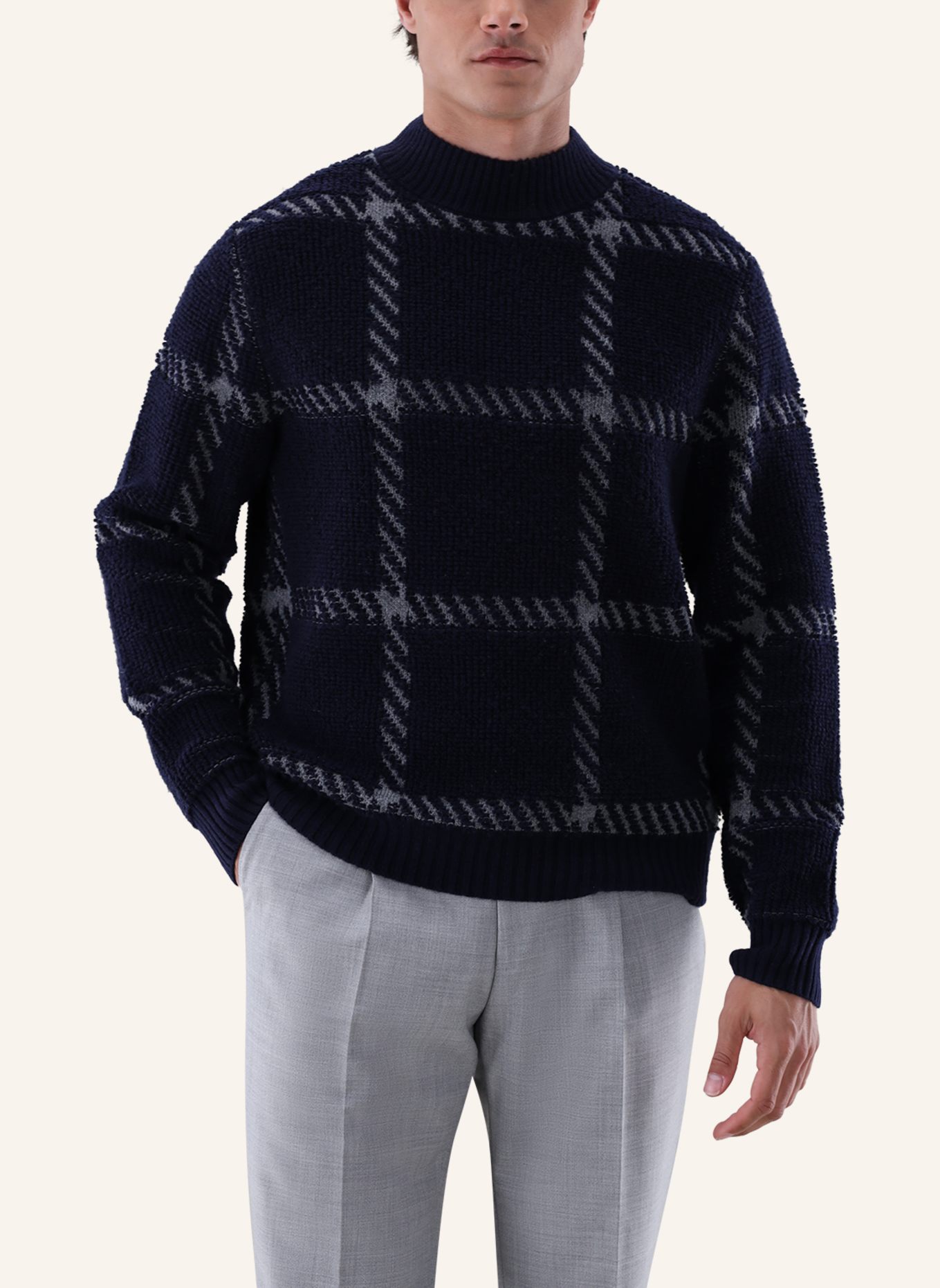 van Laack Pullover: DUNKELBLAU