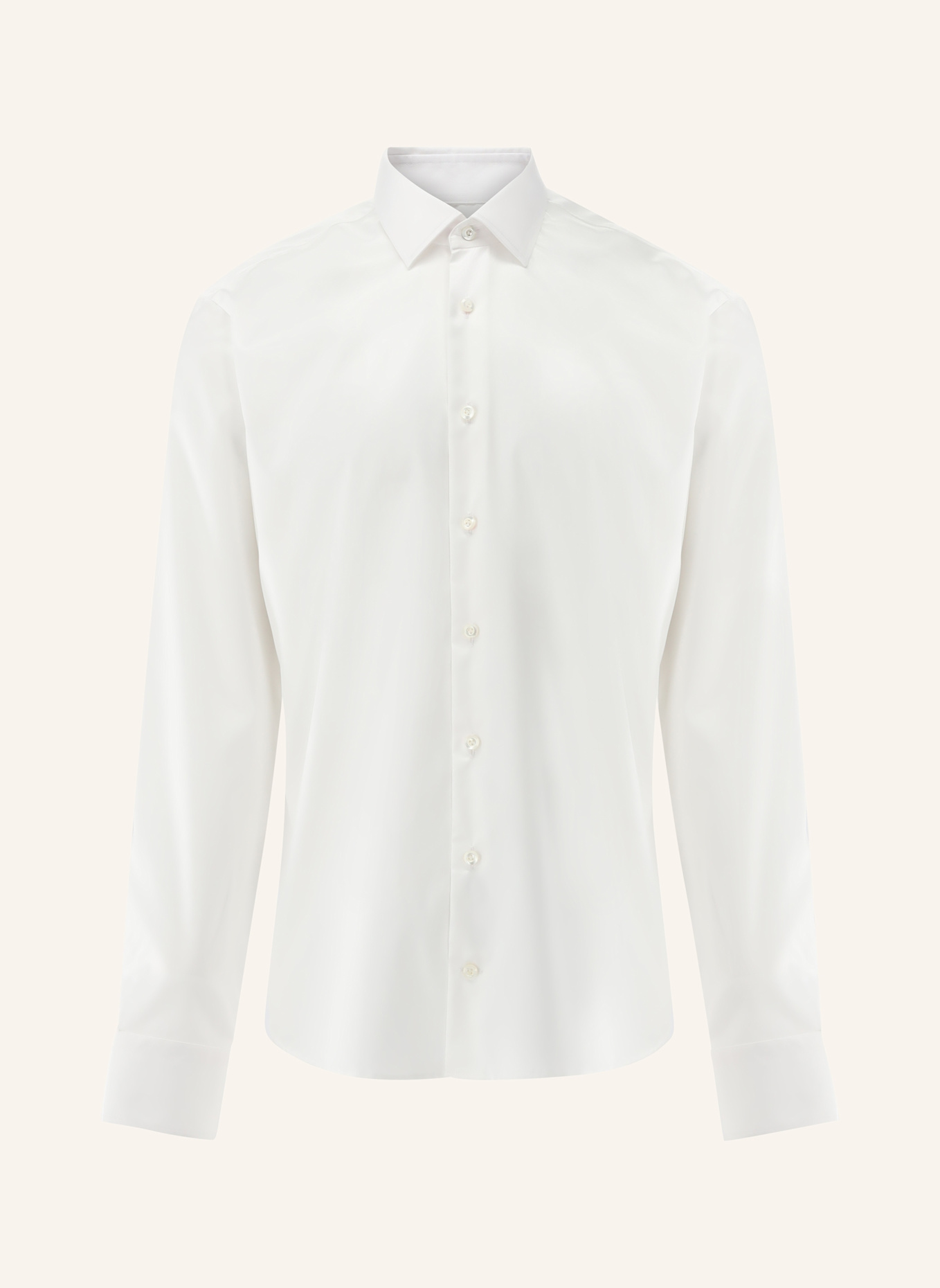 van Laack Hemd Slim Fit: WEISS