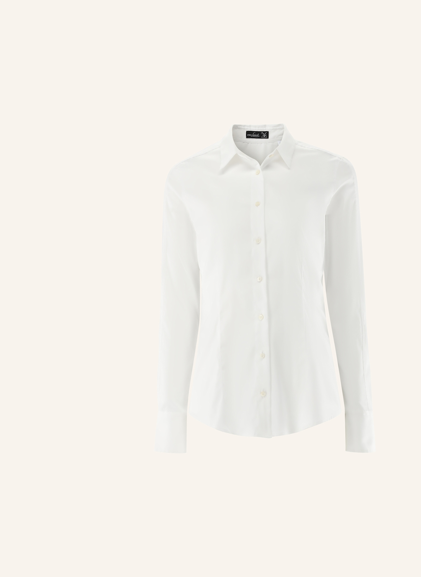 van Laack Bluse Modern Fit: WEISS