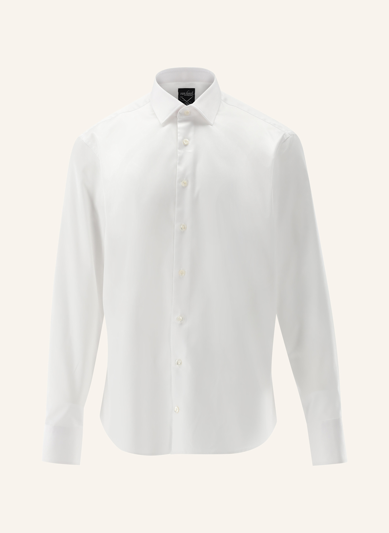 van Laack Hemd Tailor Fit: WEISS