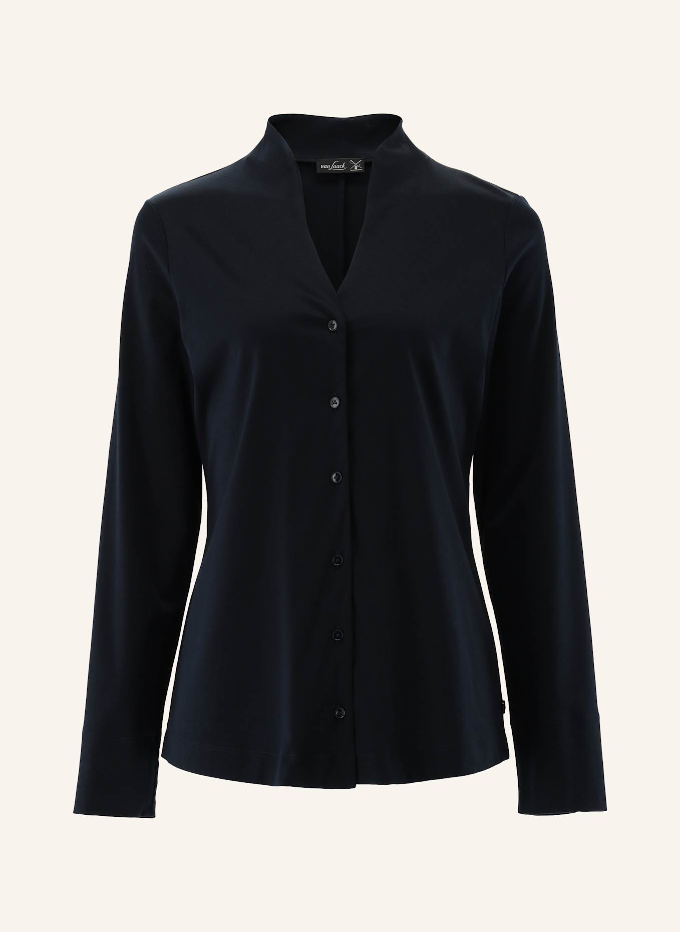 van Laack Bluse Modern Fit: DUNKELBLAU