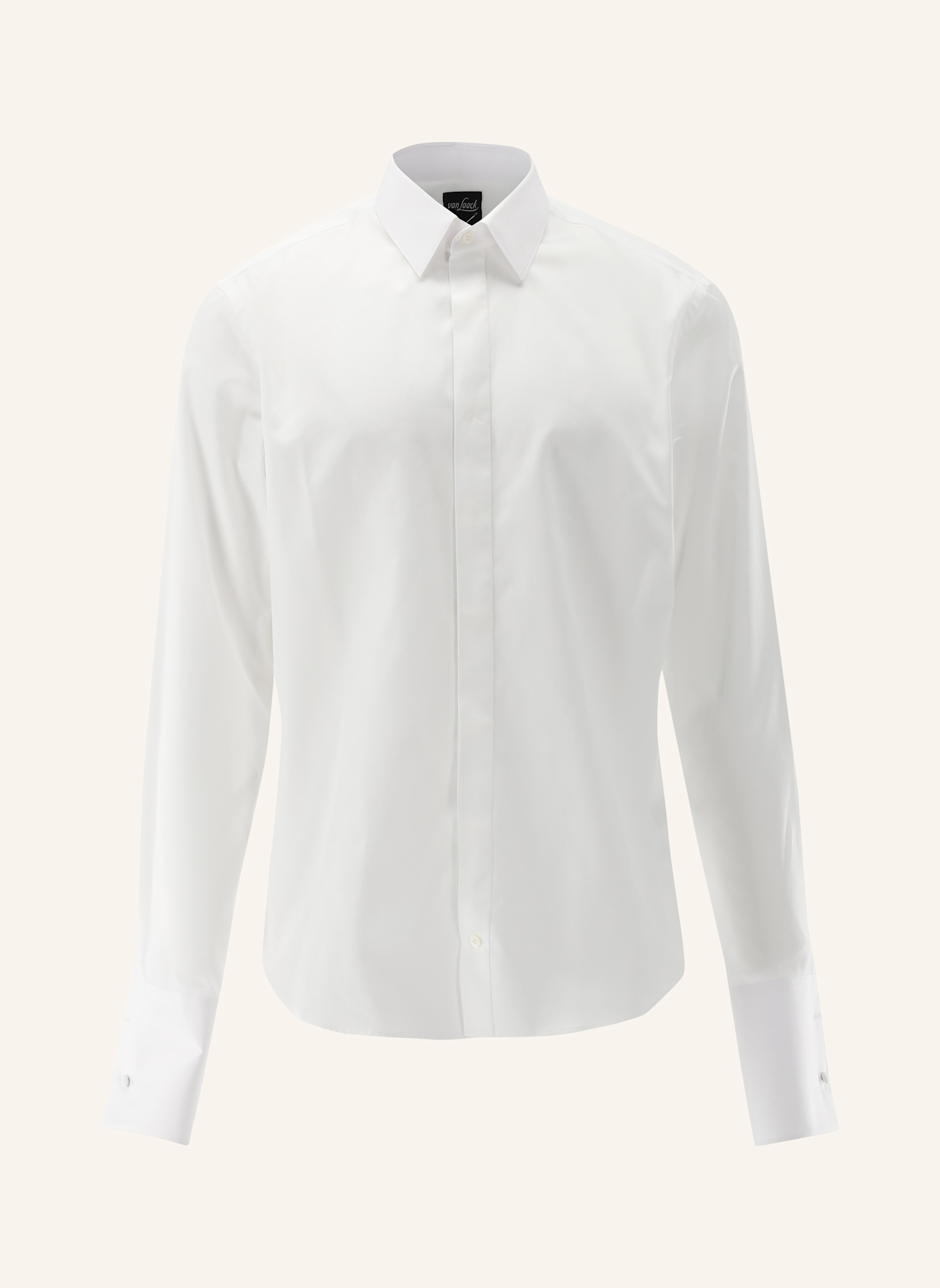 van Laack Hemd Slim Fit: WEISS