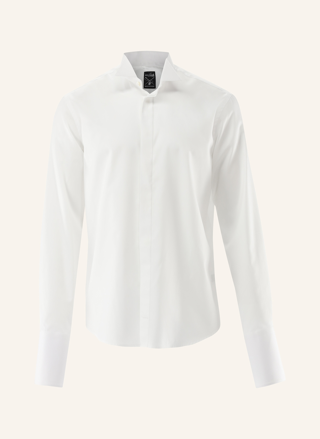 van Laack Hemd Slim Fit: WEISS