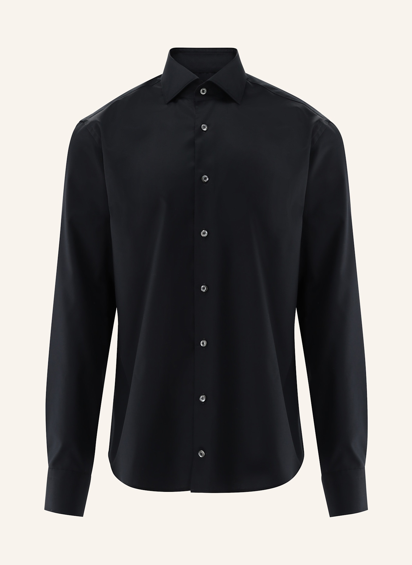 van Laack Hemd Slim Fit: SCHWARZ