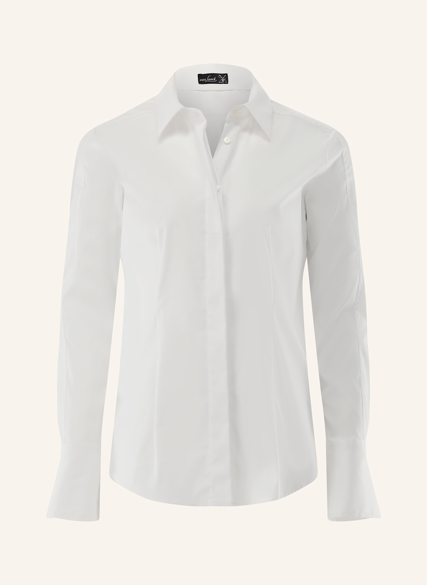 van Laack Bluse Modern Fit: WEISS