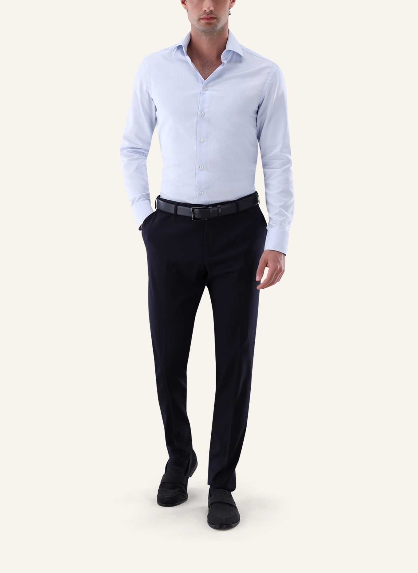 van Laack Hemd Tailor Fit: HELLBLAU