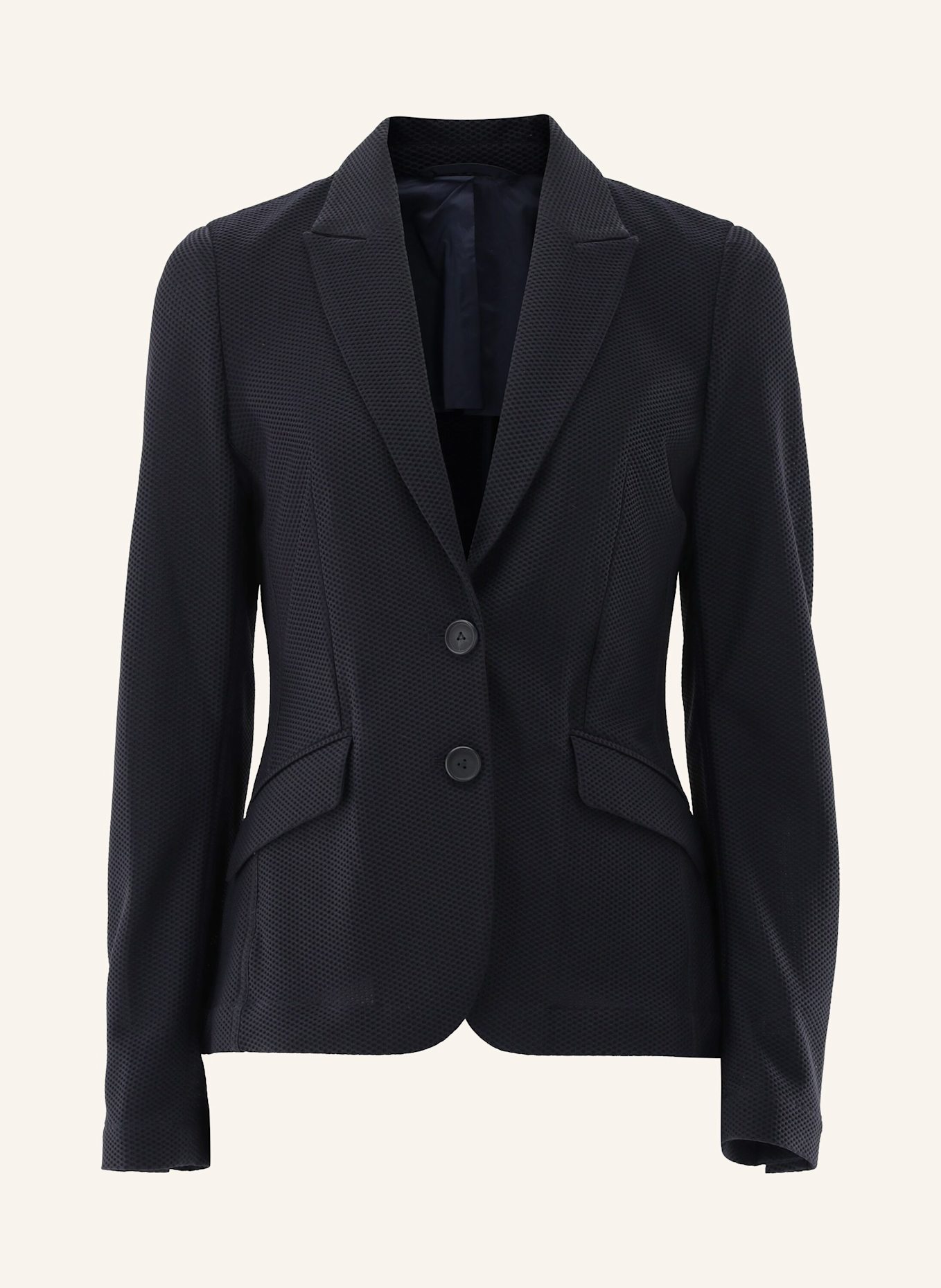 van Laack Mantel Modern Fit: DUNKELBLAU