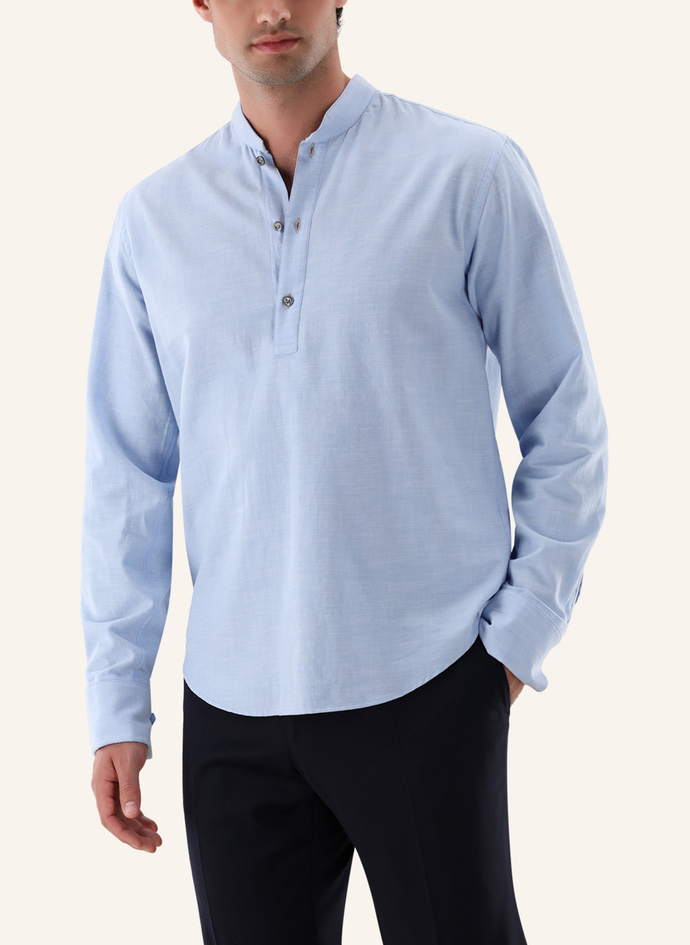 van Laack Hemd Tailor Fit: HELLBLAU