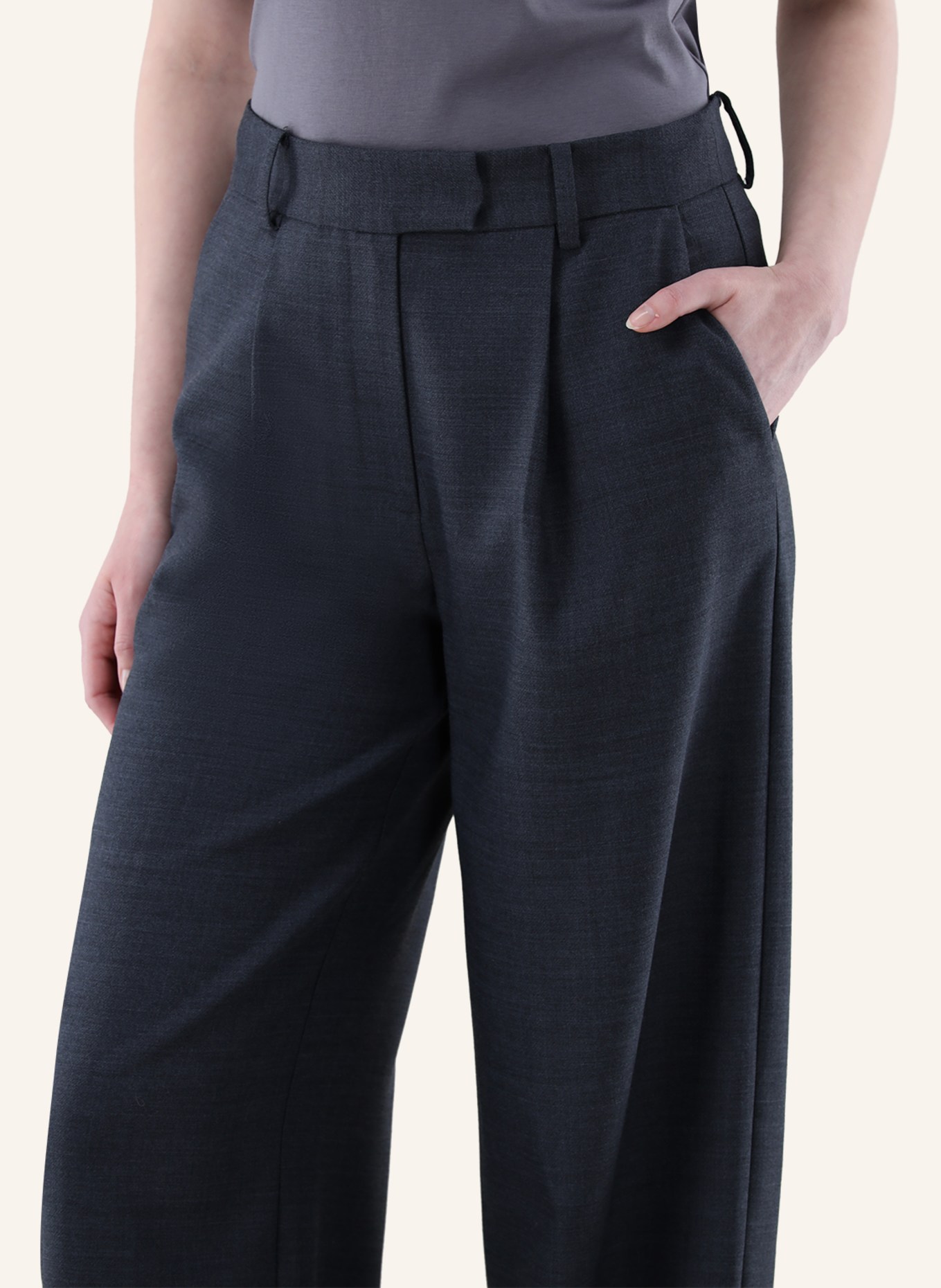 van Laack Hose Modern Fit: DUNKELGRAU