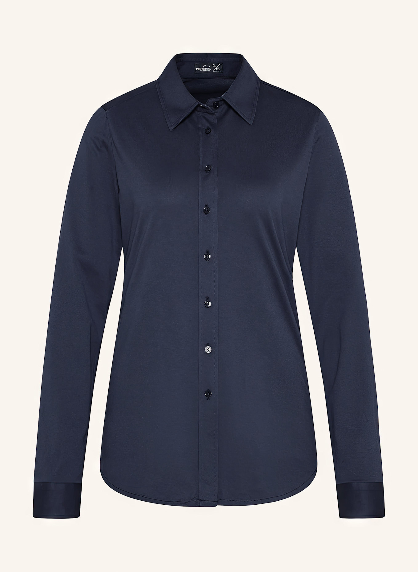 van Laack Bluse Modern Fit: DUNKELBLAU
