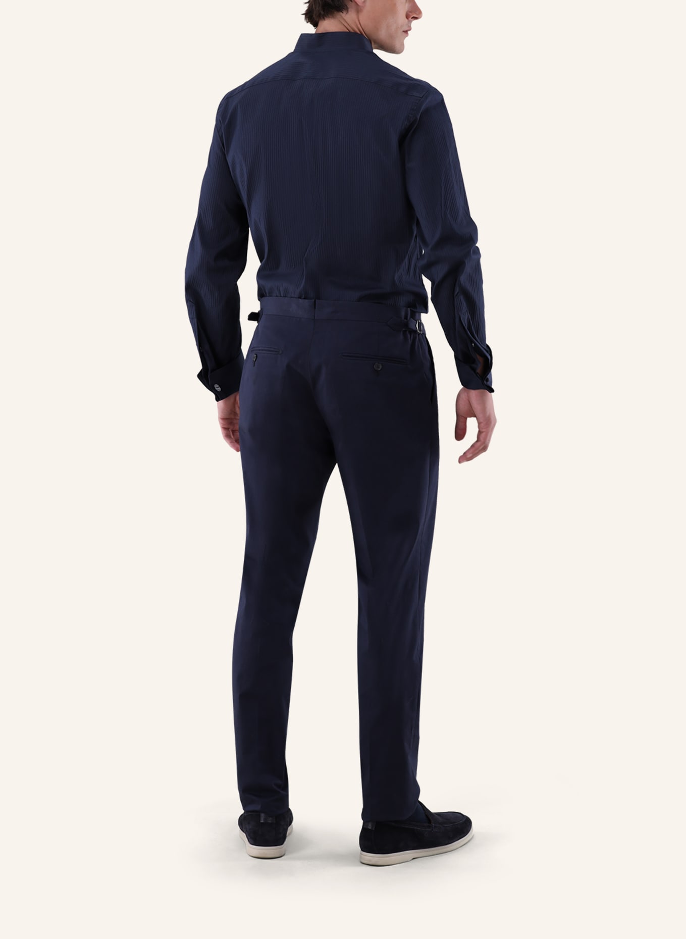 van Laack Hemd Slim Fit: DUNKELBLAU