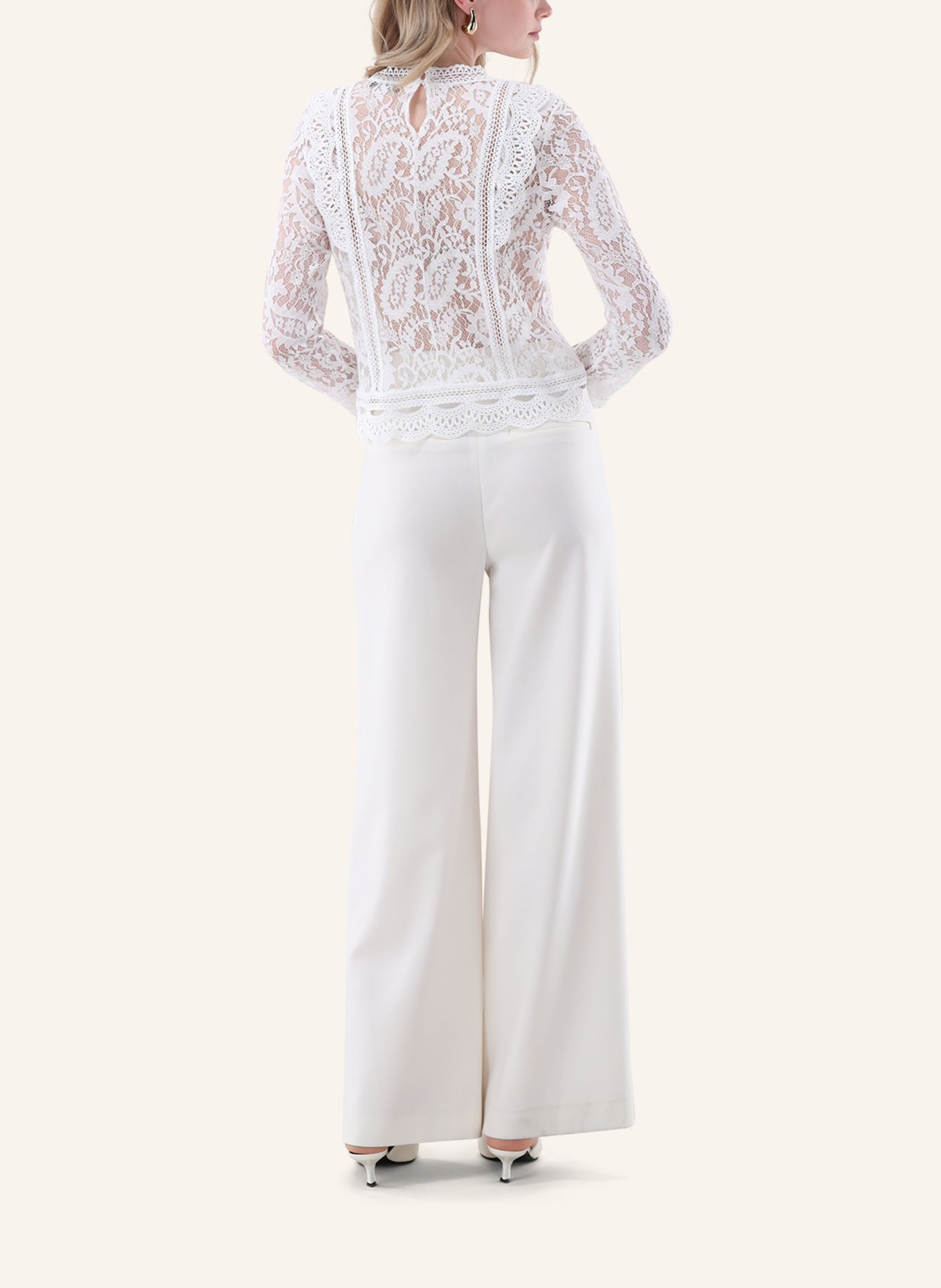 van Laack Bluse Modern Fit: BEIGE