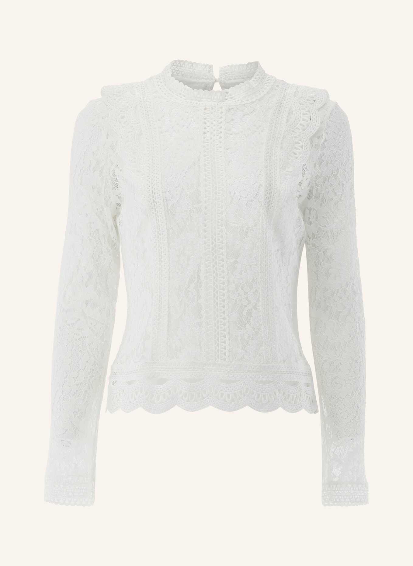 van Laack Bluse Modern Fit: BEIGE