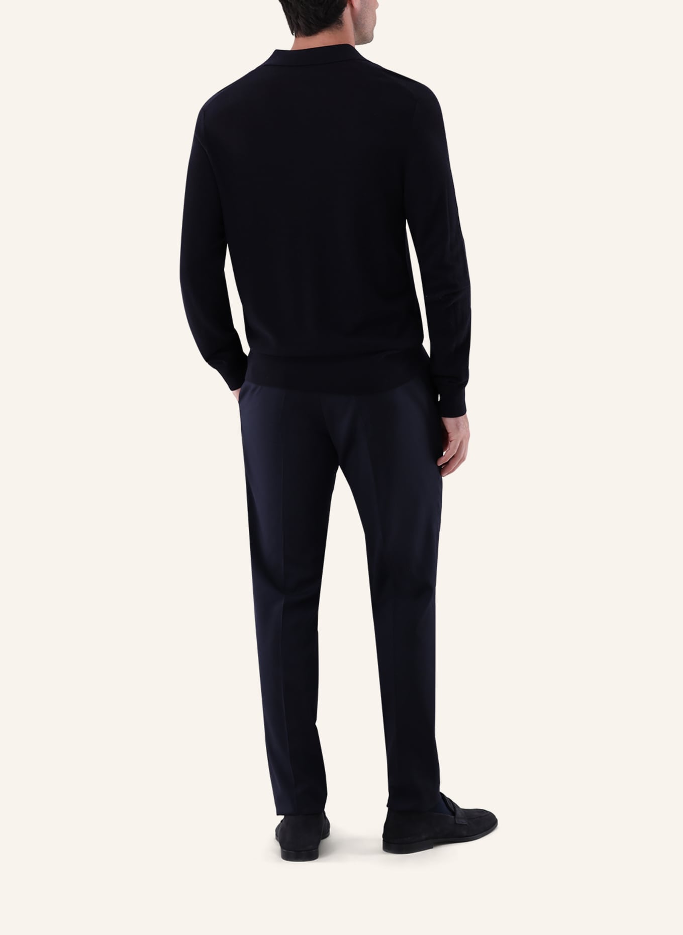 van Laack Pullover: DUNKELBLAU