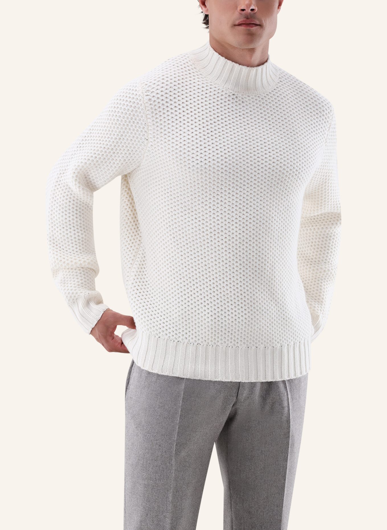 van Laack Pullover: BEIGE