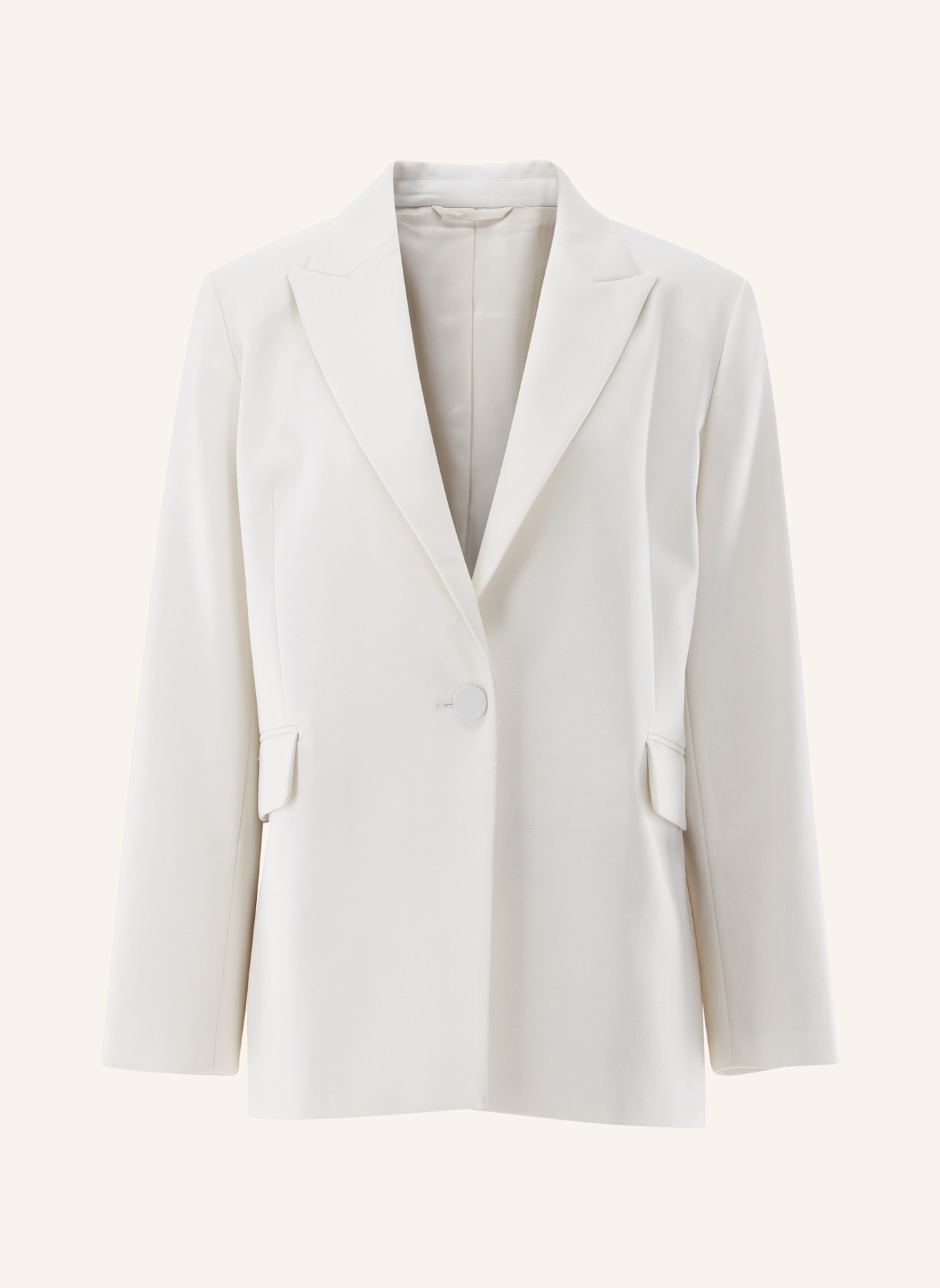 van Laack Mantel Modern Fit: BEIGE