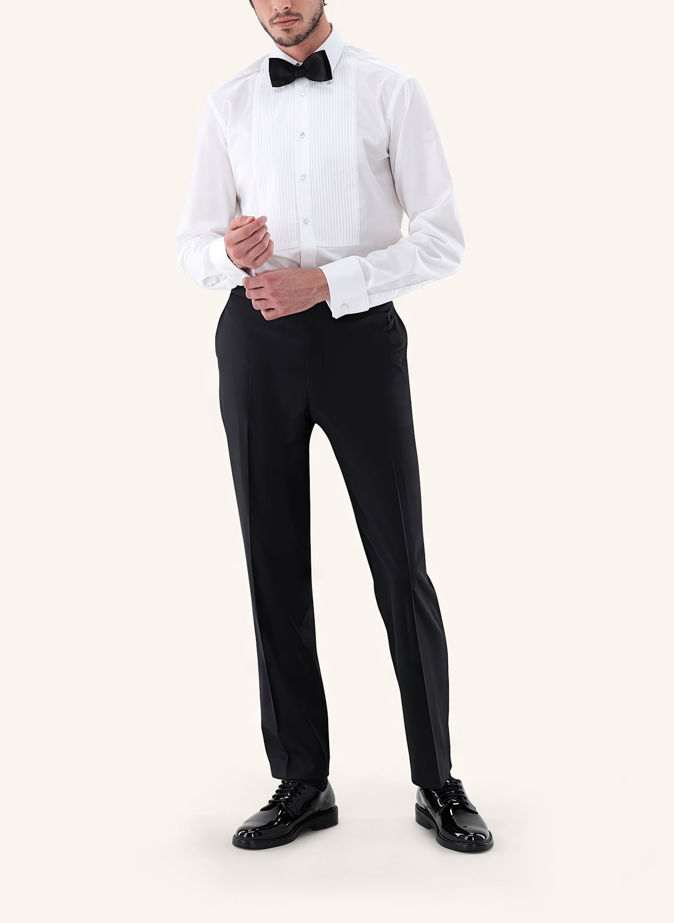 van Laack Hemd Tailor Fit: WEISS