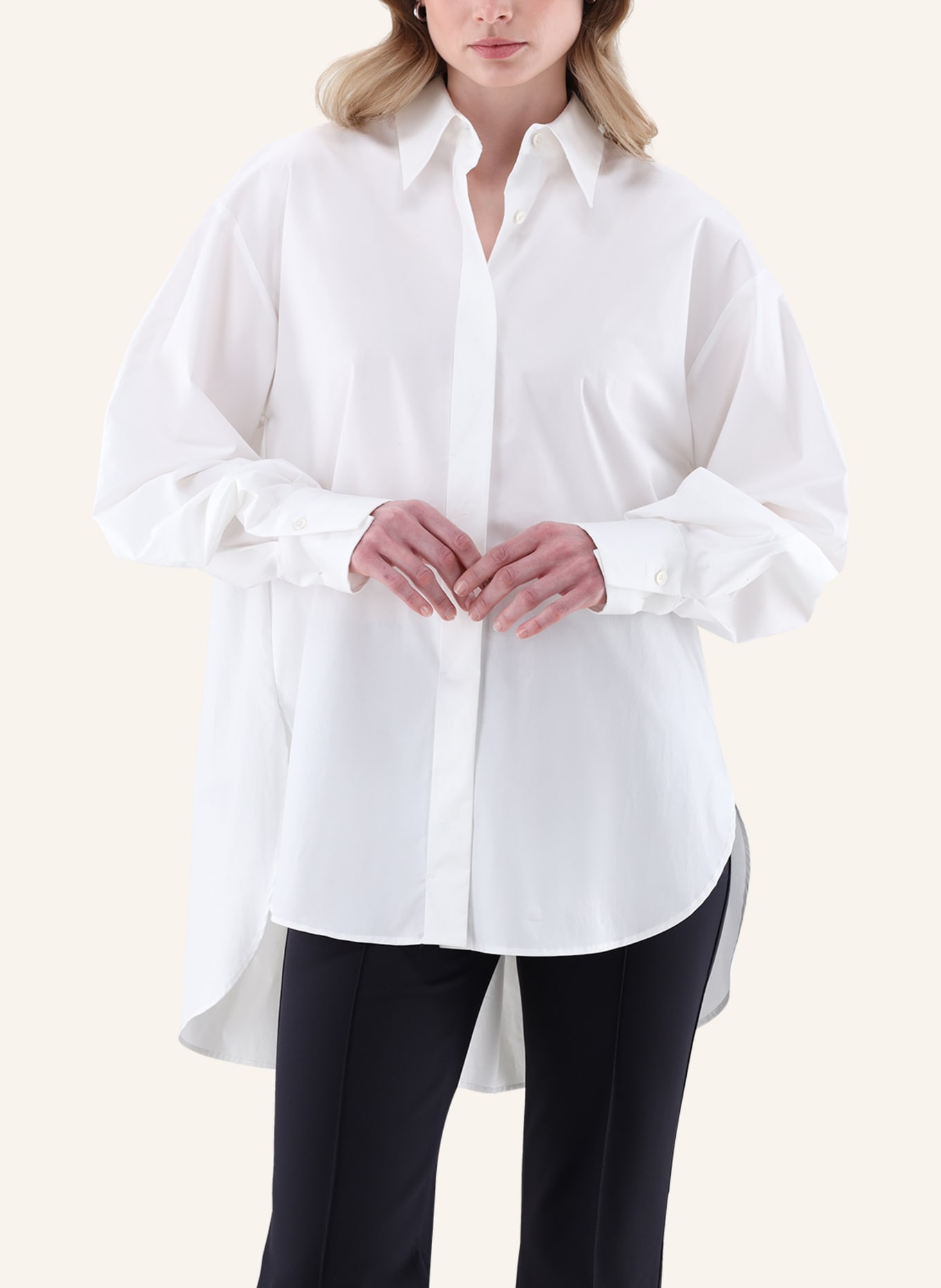 van Laack Bluse Comfort Fit: WEISS