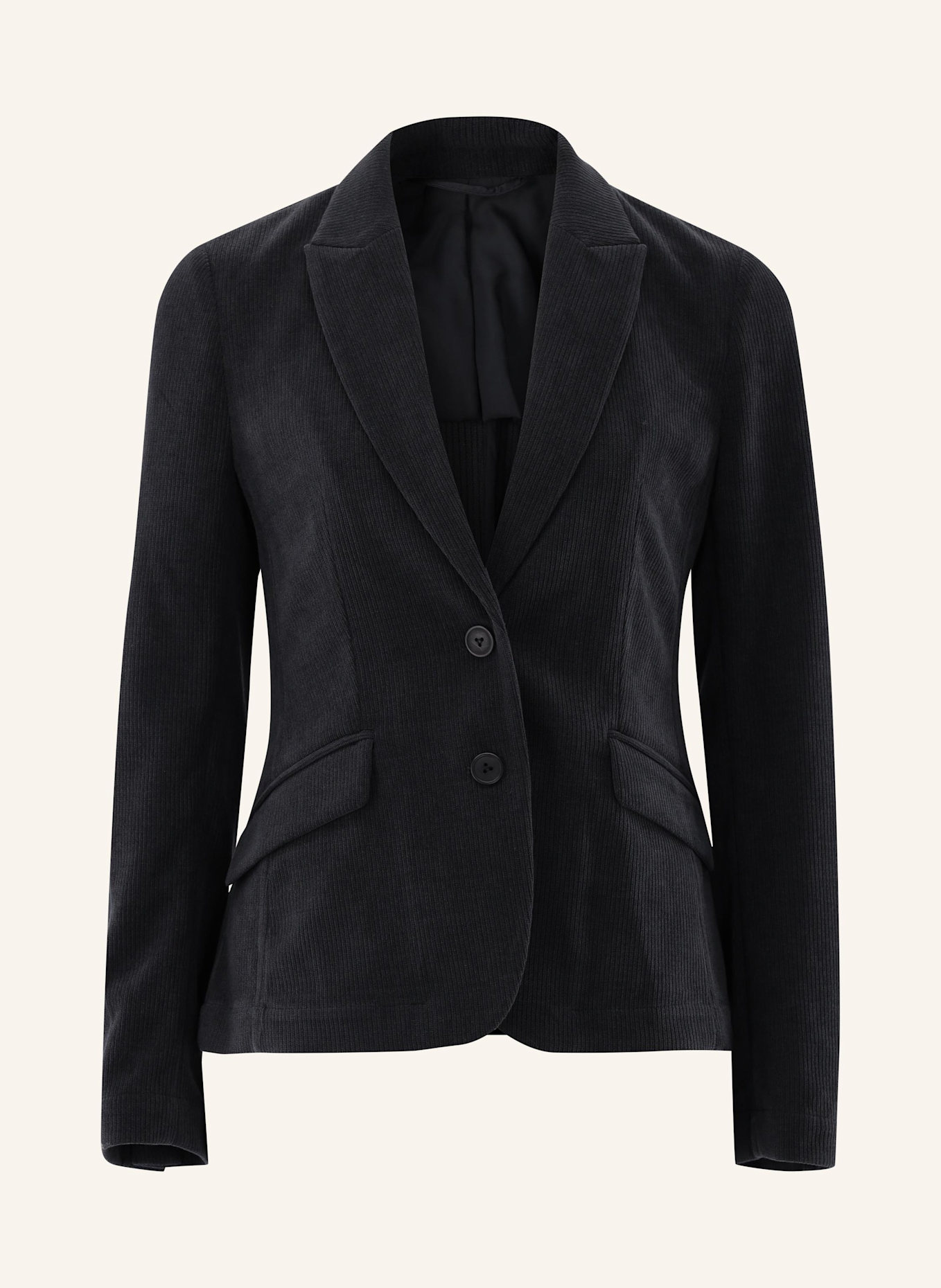 van Laack Mantel Modern Fit: DUNKELBLAU