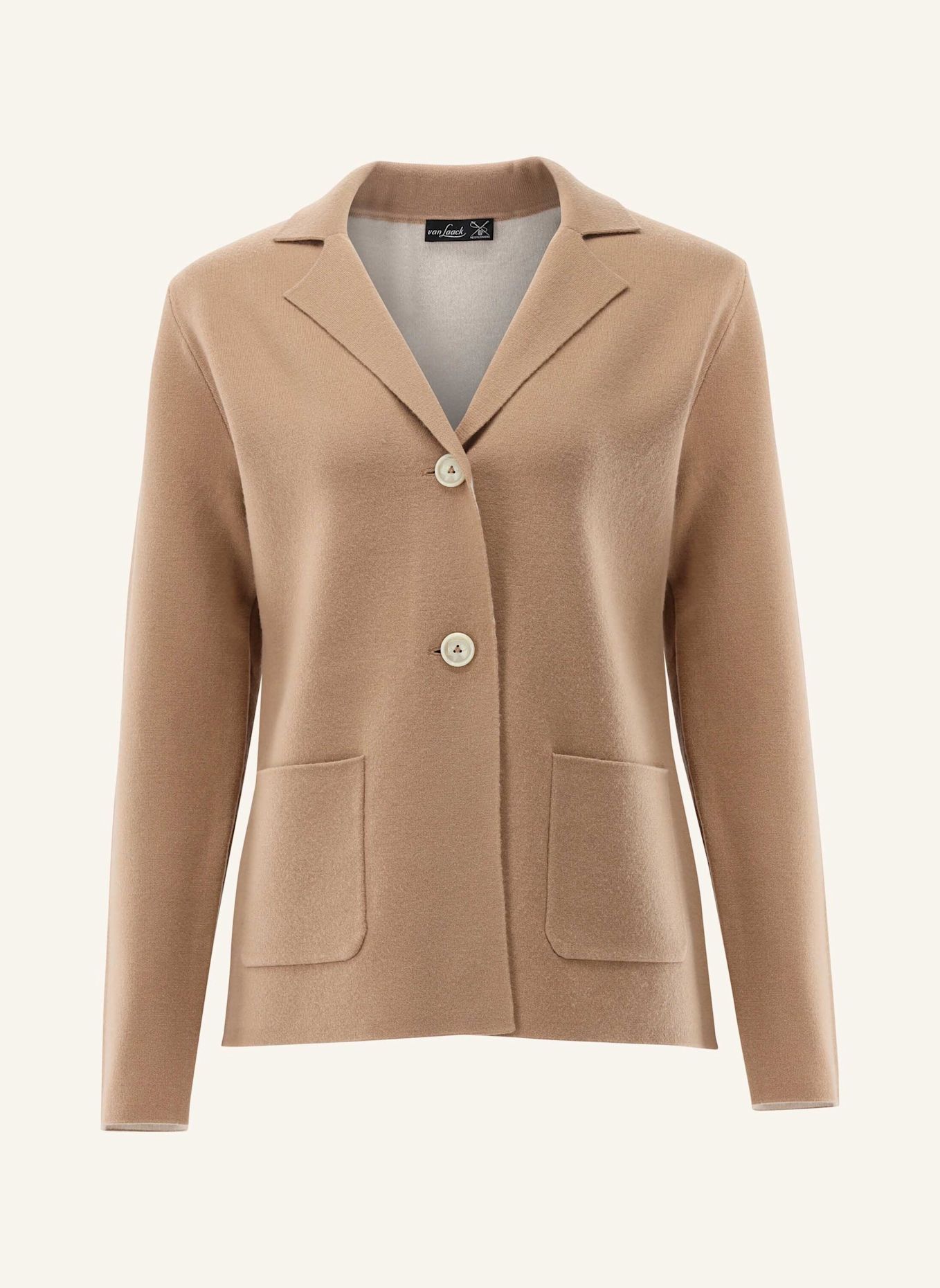 van Laack Jacke: BEIGE/ BRAUN