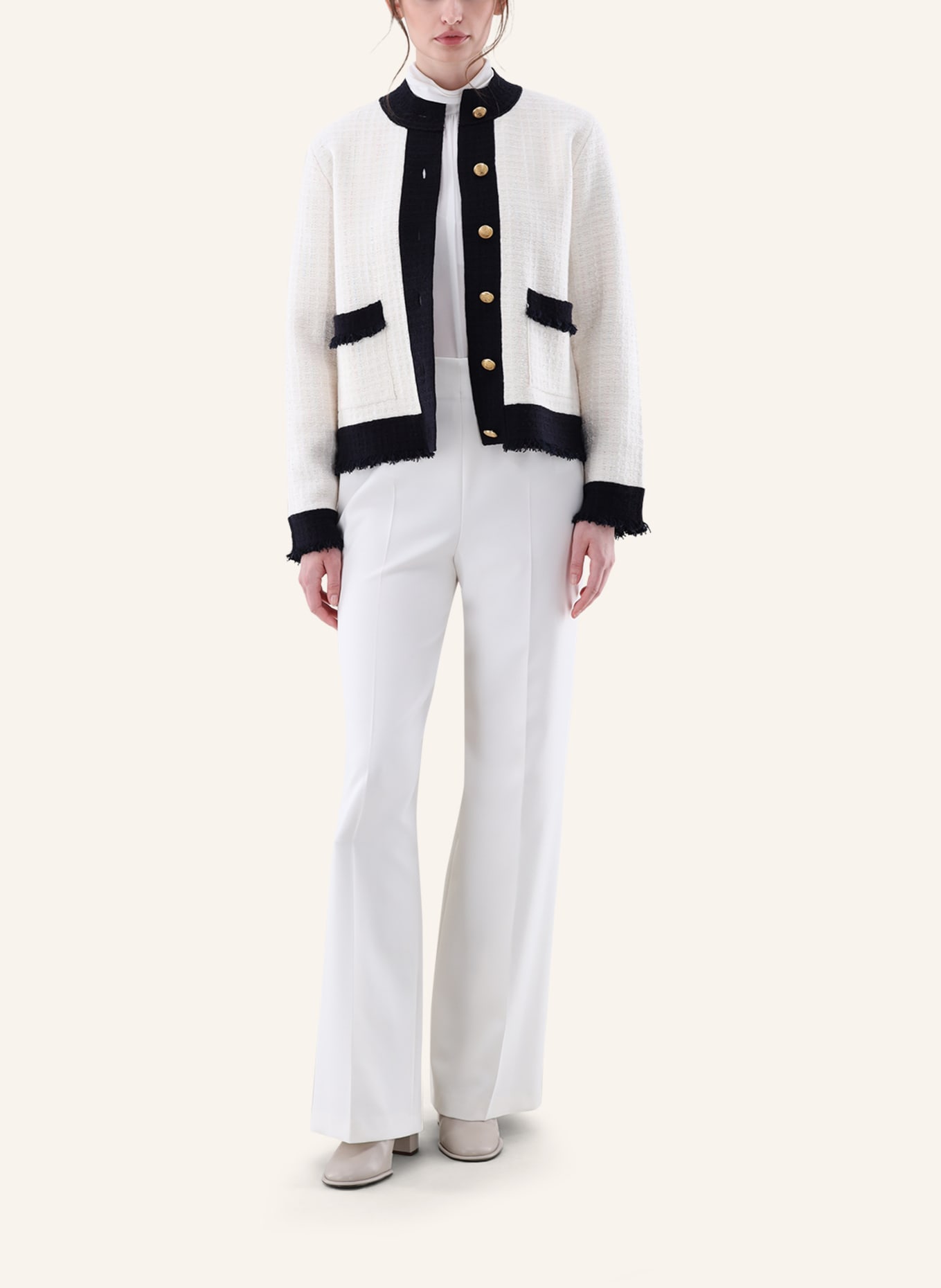 van Laack Jacke: BEIGE/ BRAUN