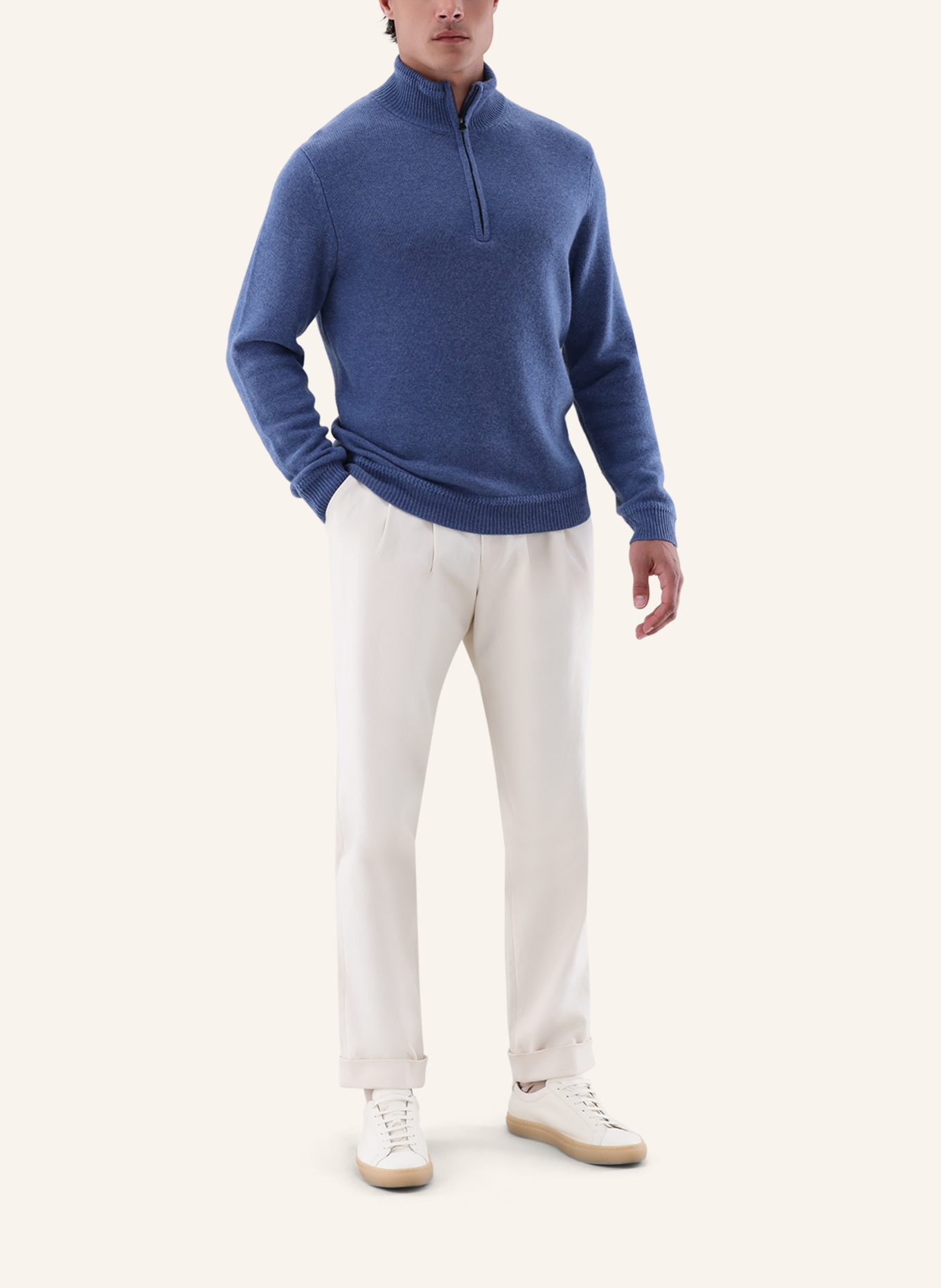 van Laack Pullover: BLAU