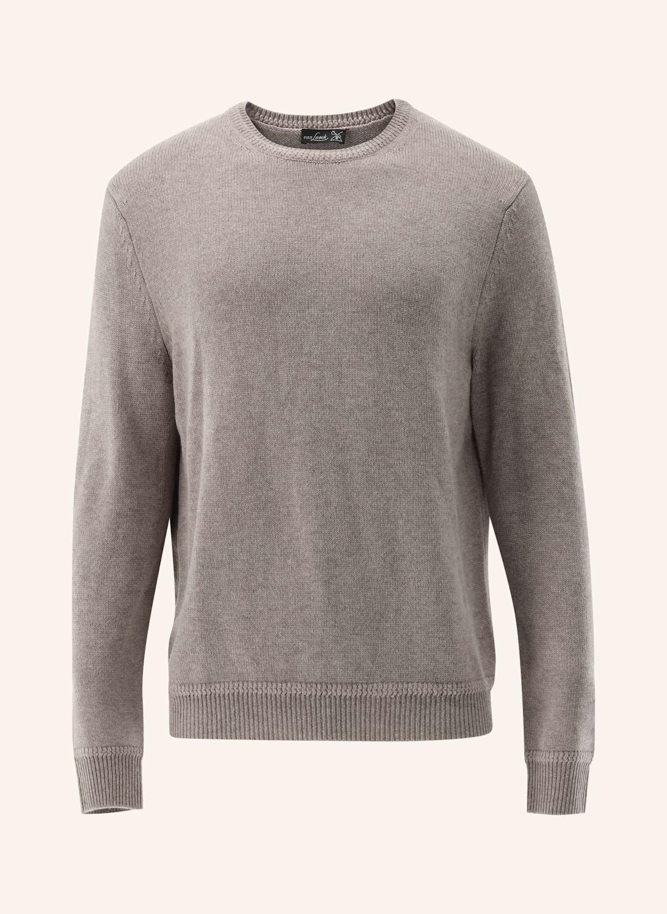 van Laack Pullover: BEIGE/ BRAUN