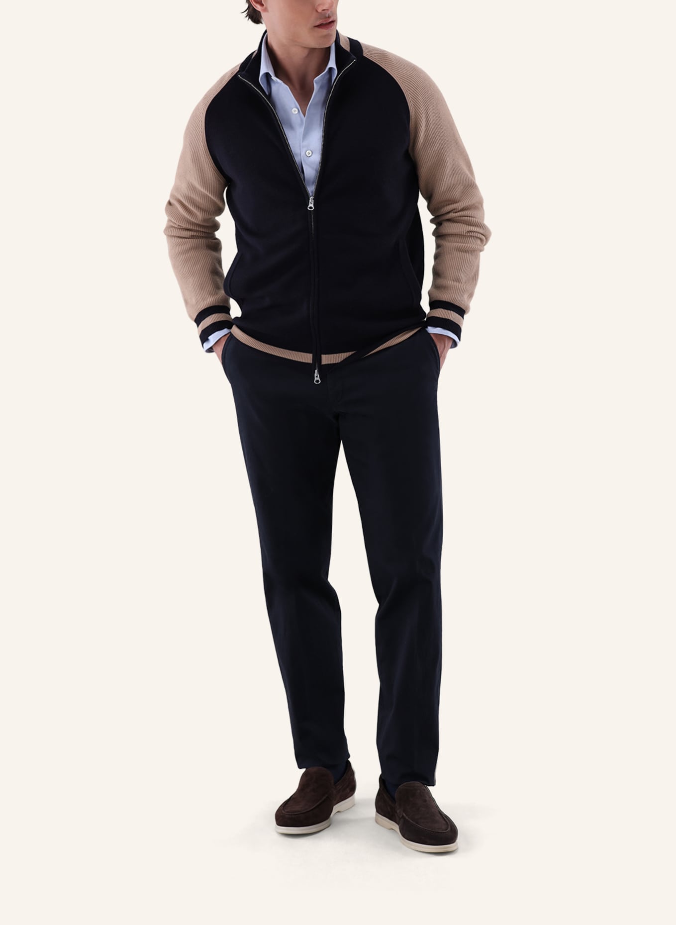 van Laack Weste: DUNKELBLAU