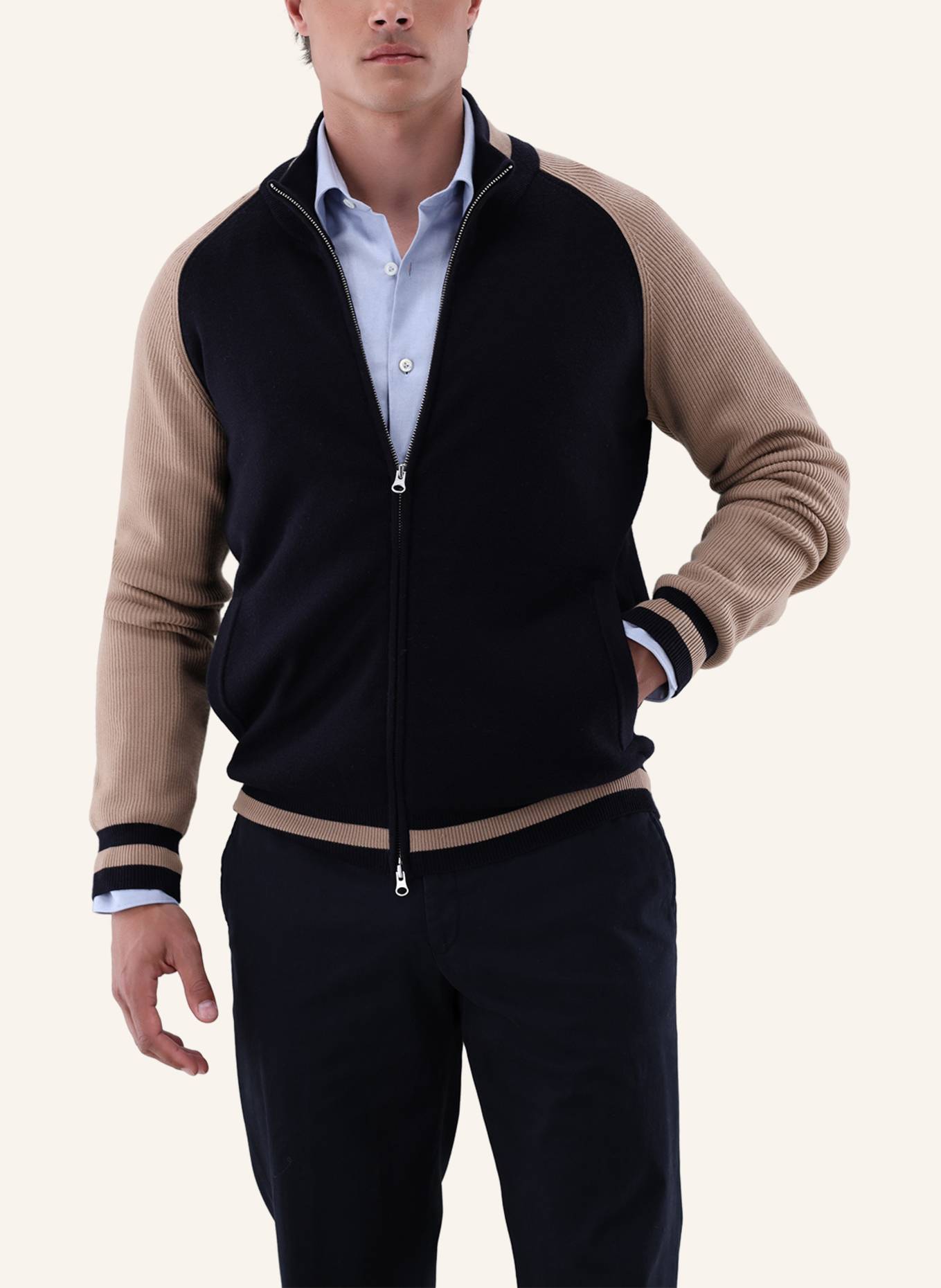 van Laack Weste: DUNKELBLAU